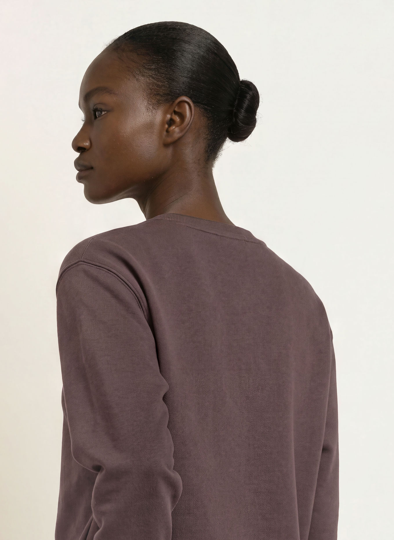 Princess GOES HOLLYWOOD Sweatshirt mit Schmuckperlen: DUNKELBRAUN