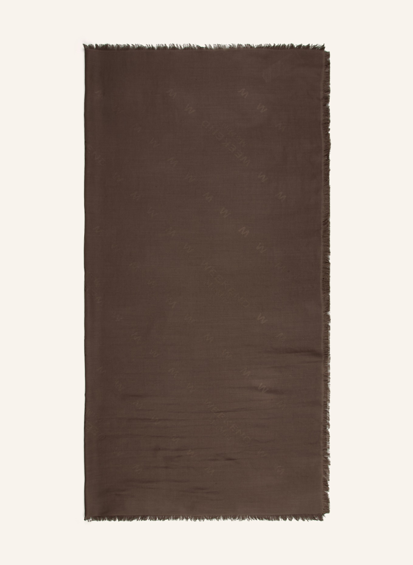 WEEKEND Max Mara Foulard CEDRO: MARRON FONCÉ