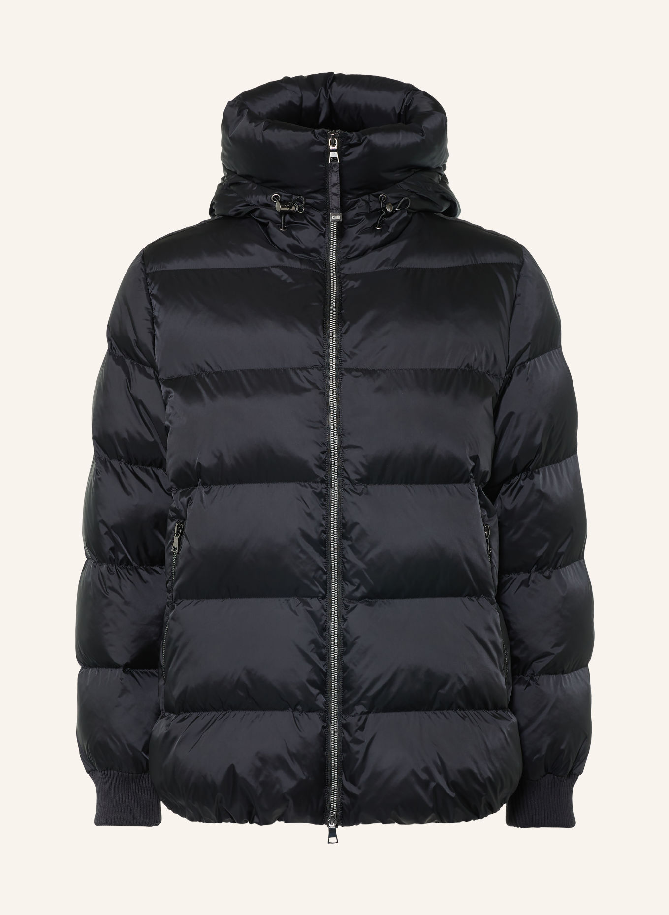 No.1 Como CARRARA Quilted Jacket: BLACK