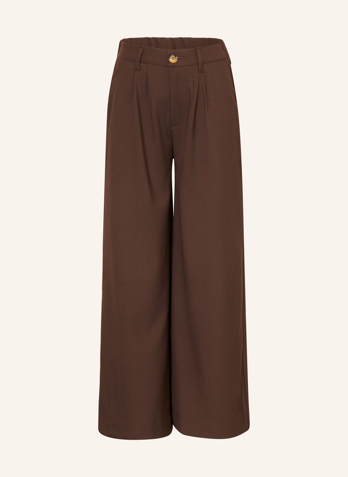 BLUE EFFECT Wide-leg trousers: 7315 Kakao