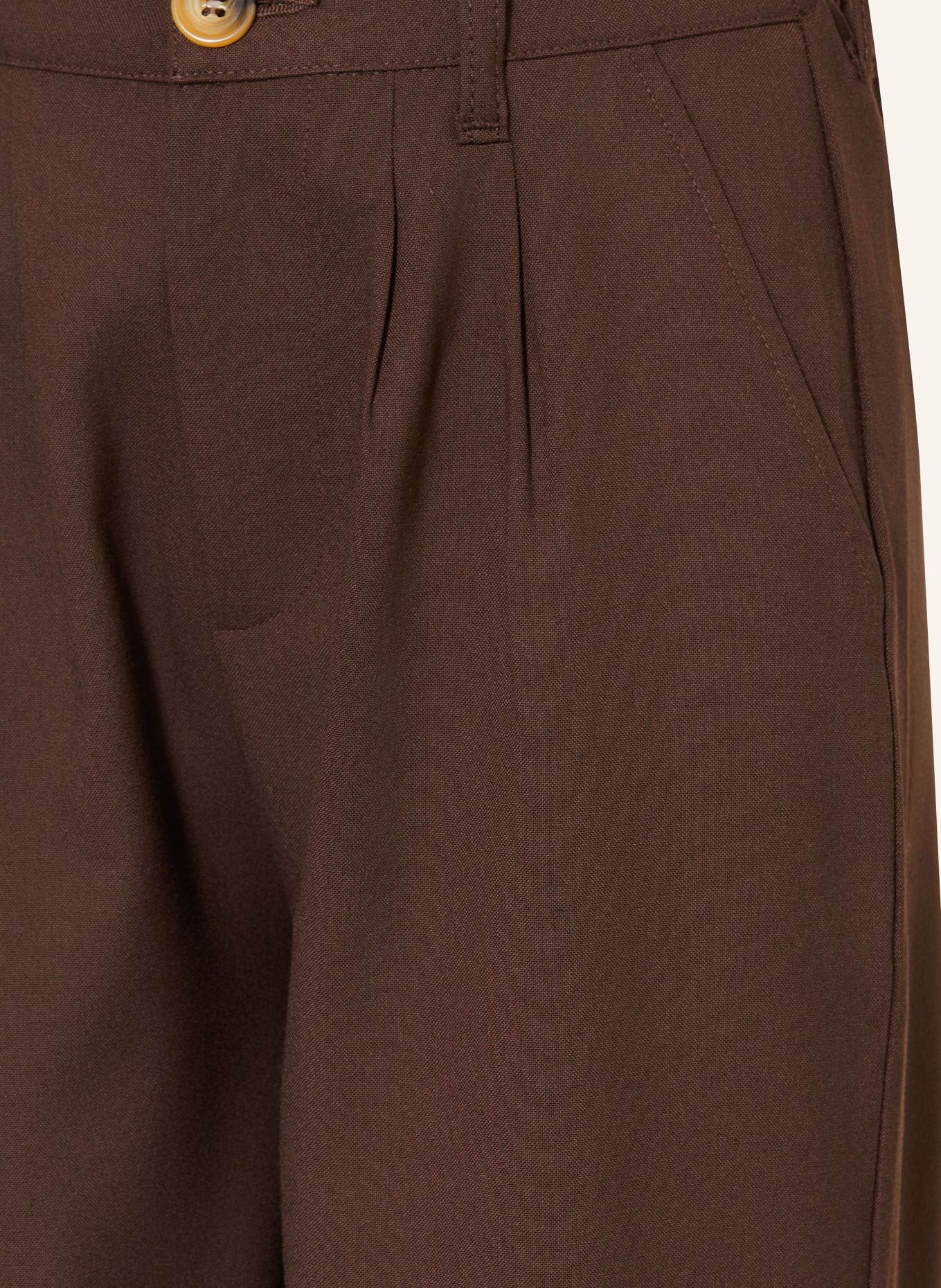 BLUE EFFECT Wide-leg trousers: 7315 Kakao