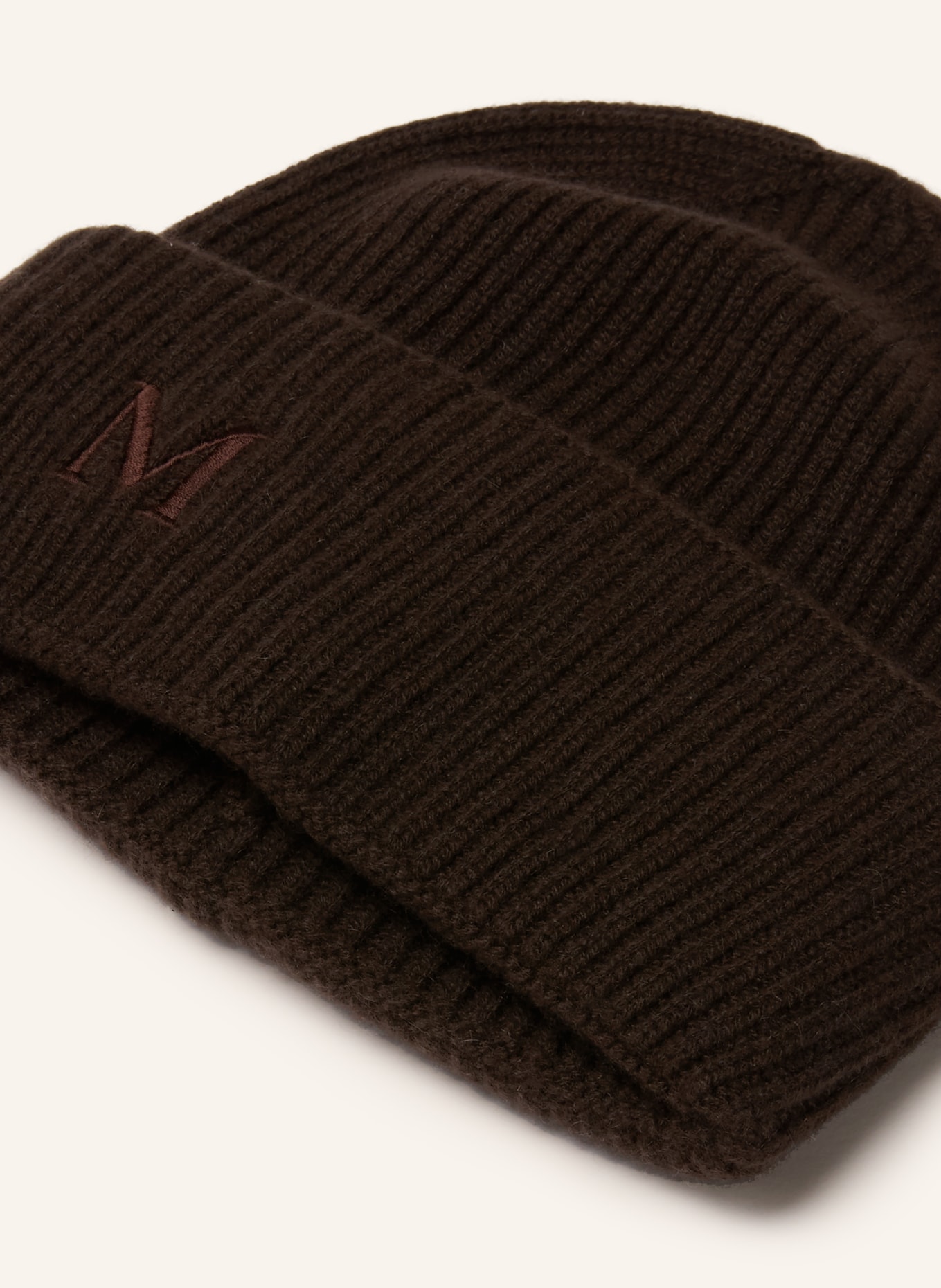 Max Mara Bonnet RETINA: MARRON FONCÉ