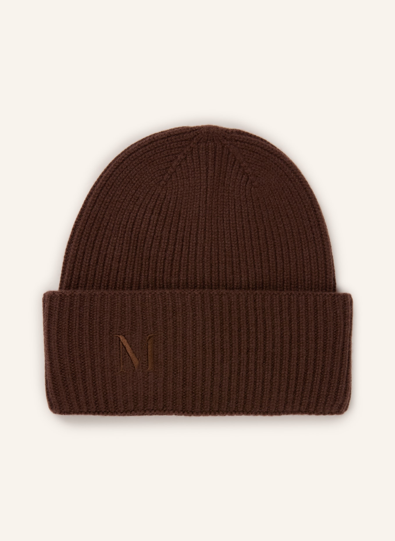 Max Mara Bonnet RETINA: MARRON FONCÉ