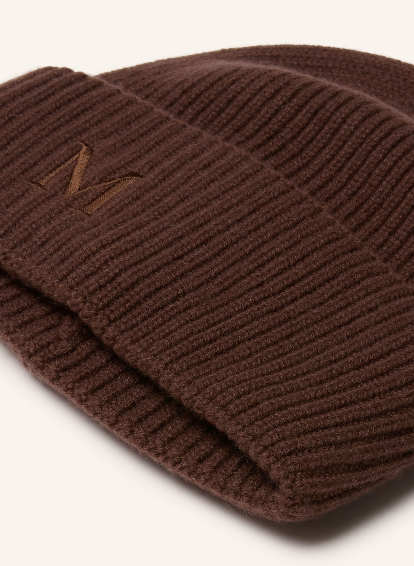 Max Mara Bonnet RETINA: MARRON FONCÉ