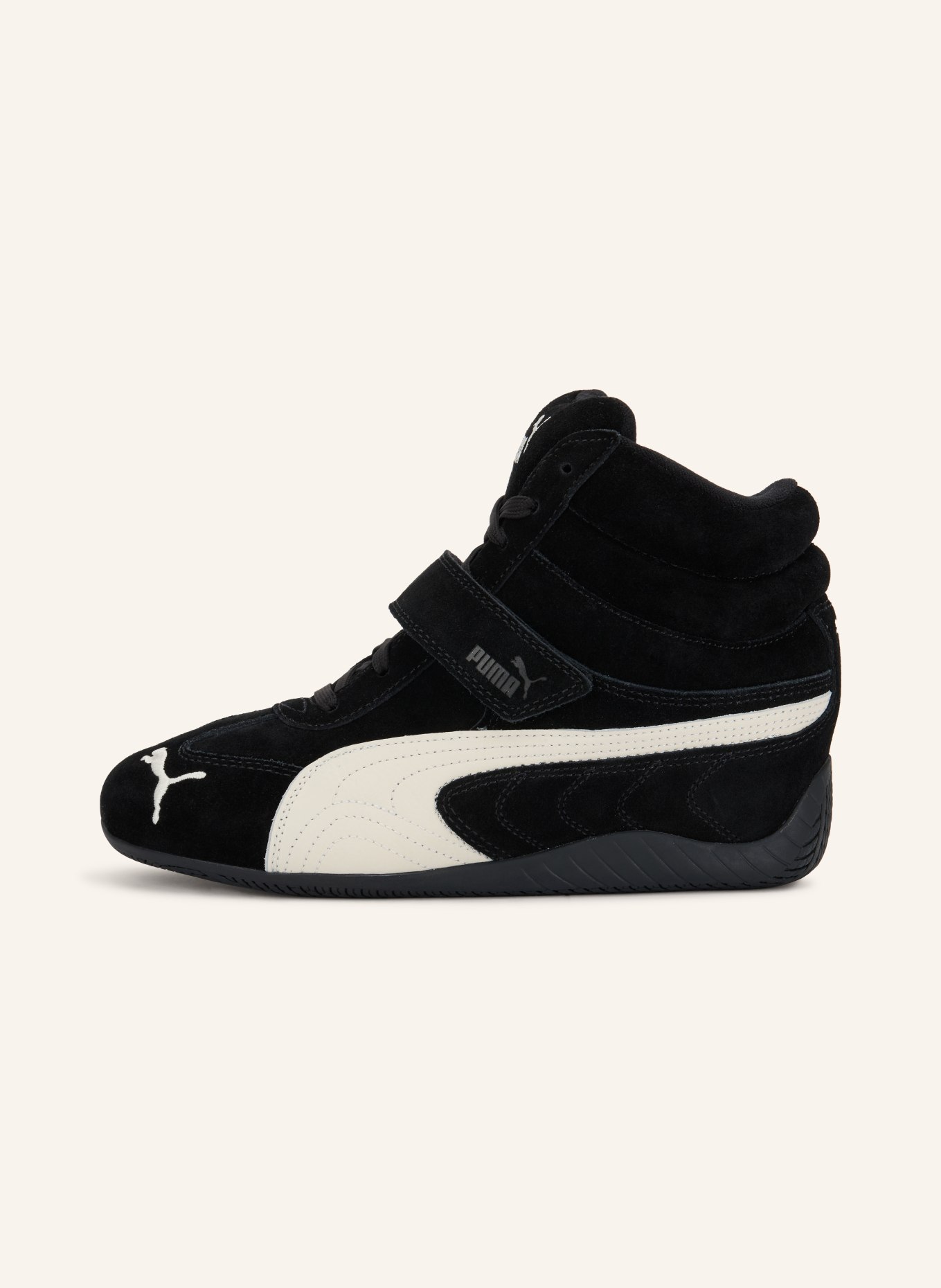 PUMA SPEEDCAT WEDGE OG Sneakers: BLACK / WHITE