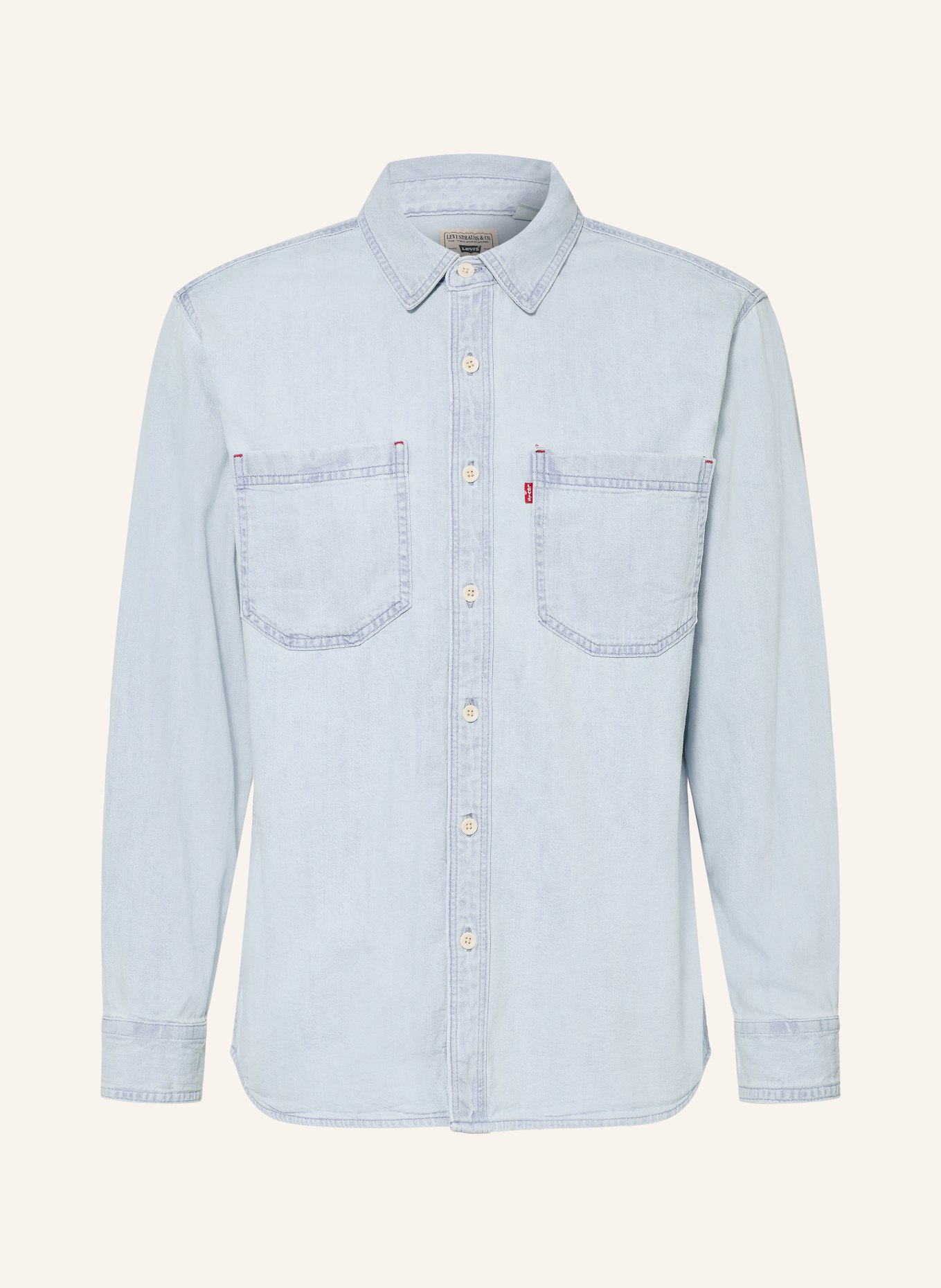 Levi's® Comfort Fit Denim Shirt: LIGHT BLUE