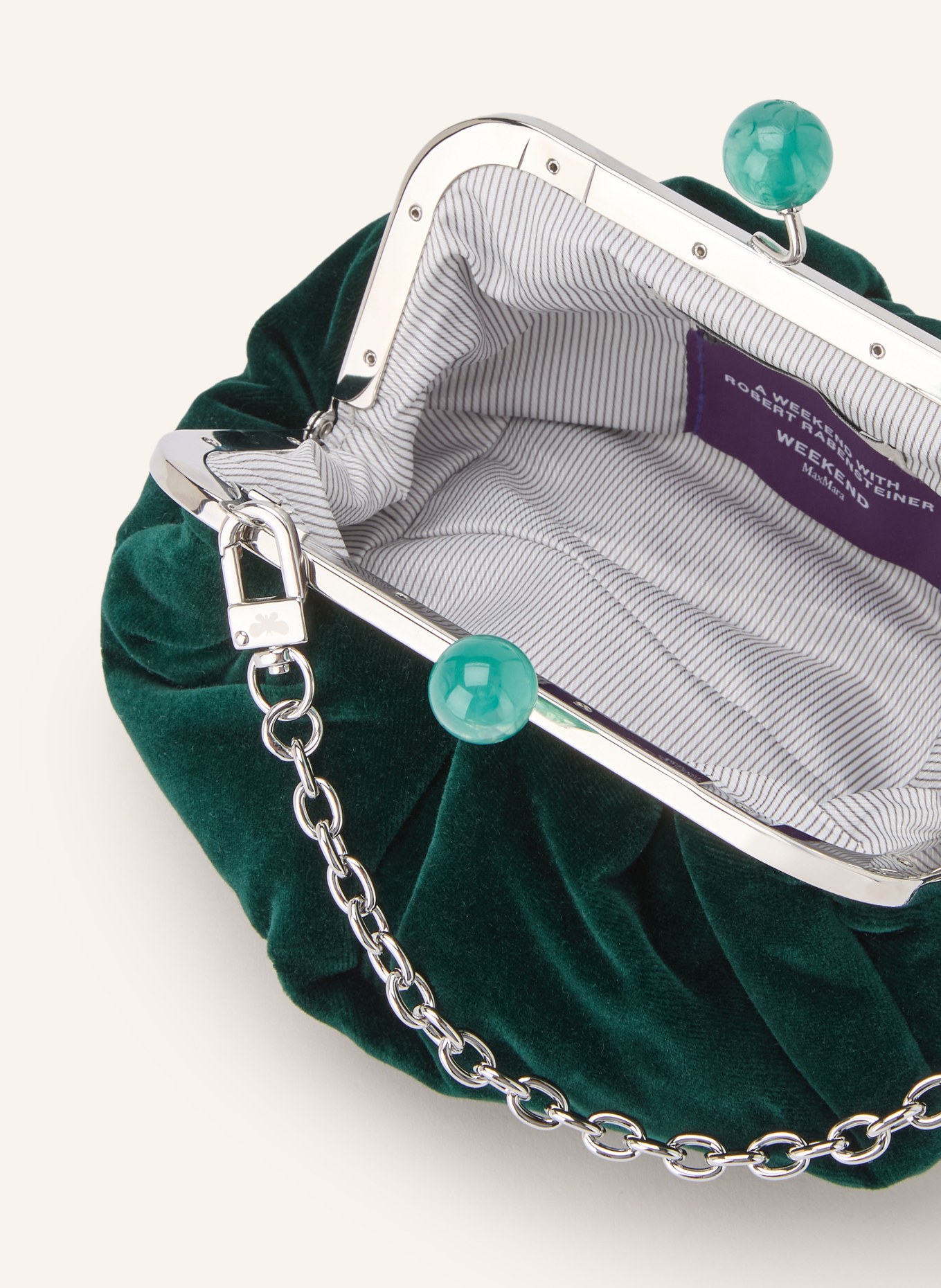 WEEKEND Max Mara Sac à bandoulière GIOCHI: GROEN / ARGENT
