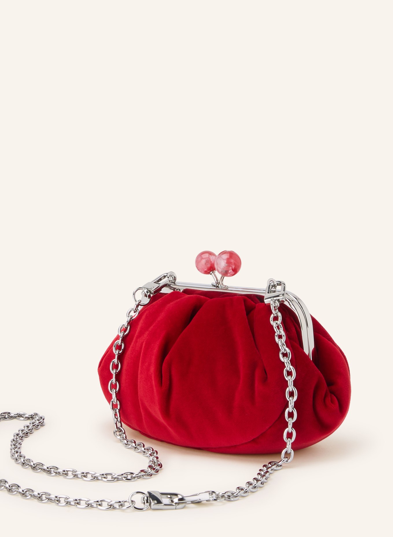 WEEKEND Max Mara Sac à bandoulière GIOCHI: ROUGE / ARGENT