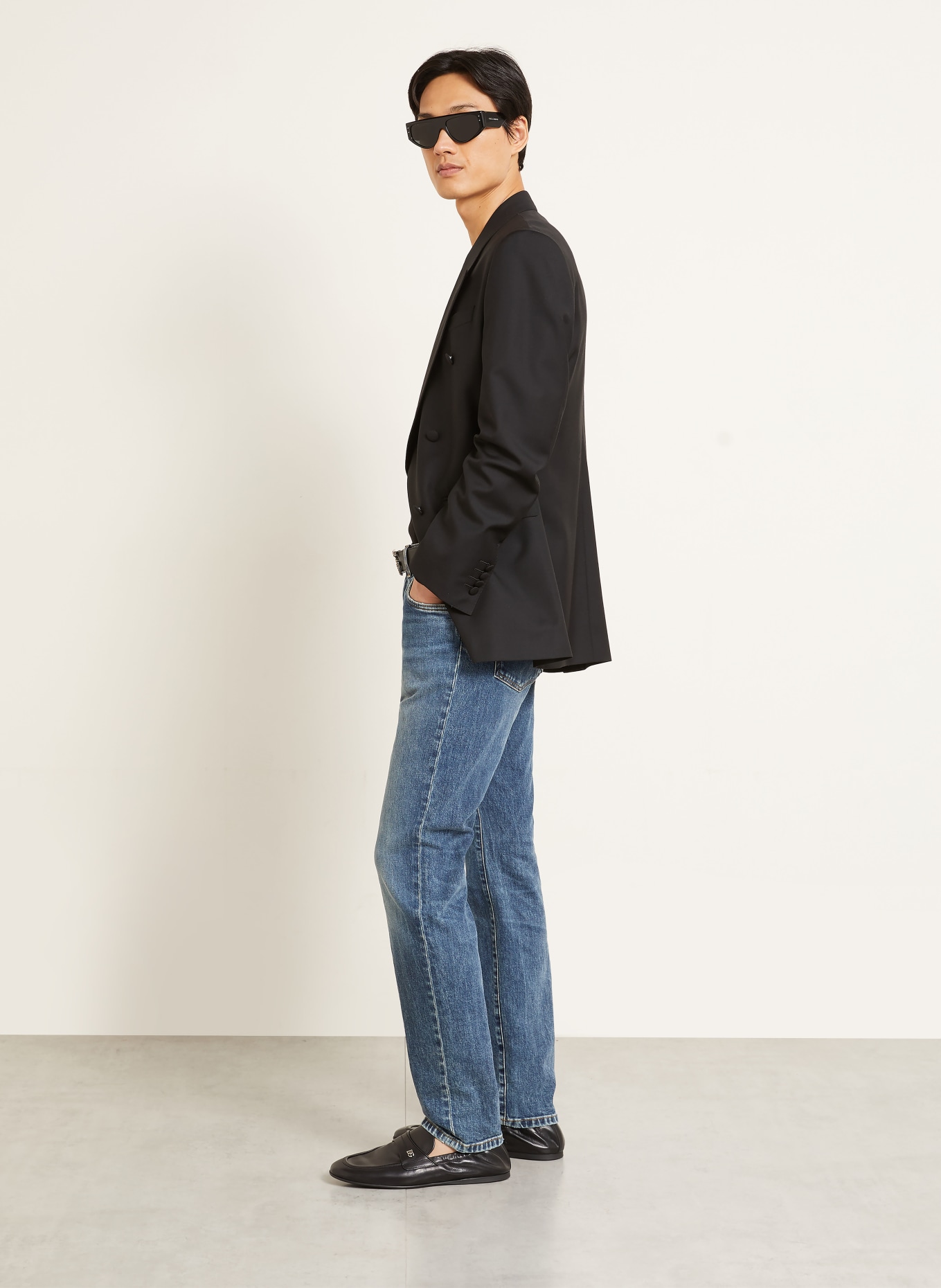 DOLCE & GABBANA Blugi slim fit: S9001 VARIANTE ABBINATA