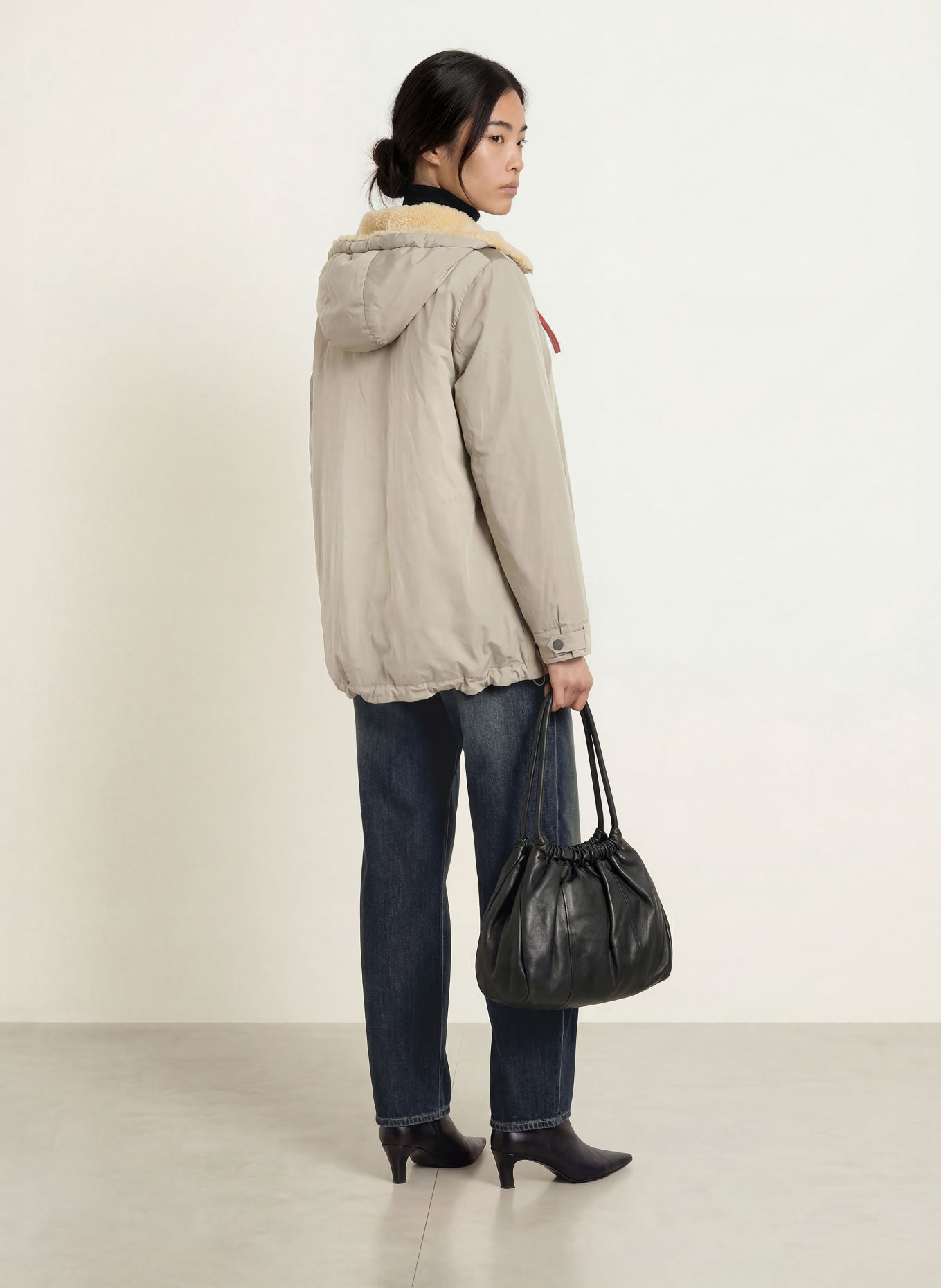 No.1 Como Jas ISNY: OLIJF / BEIGE