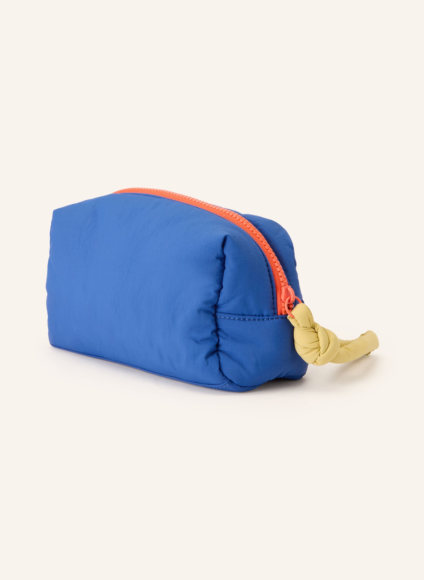 ÖLEND Kosmetiktasche: BLAU / NEONORANGE / HELLGELB