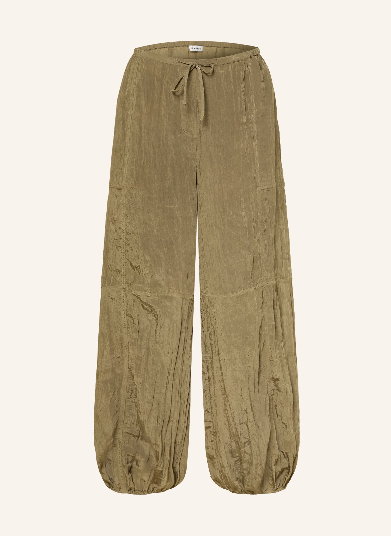 SIMKHAI FREYA Trousers: KHAKI