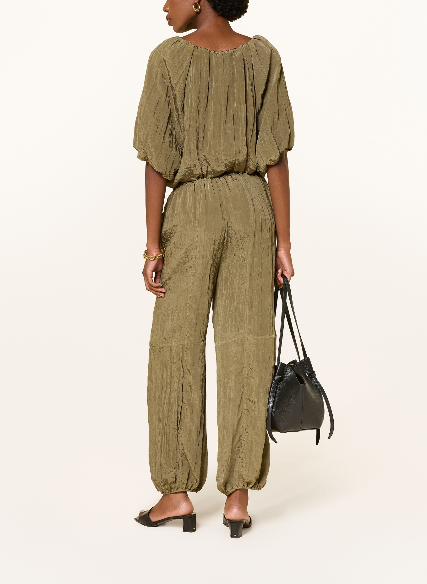 SIMKHAI FREYA Trousers: KHAKI