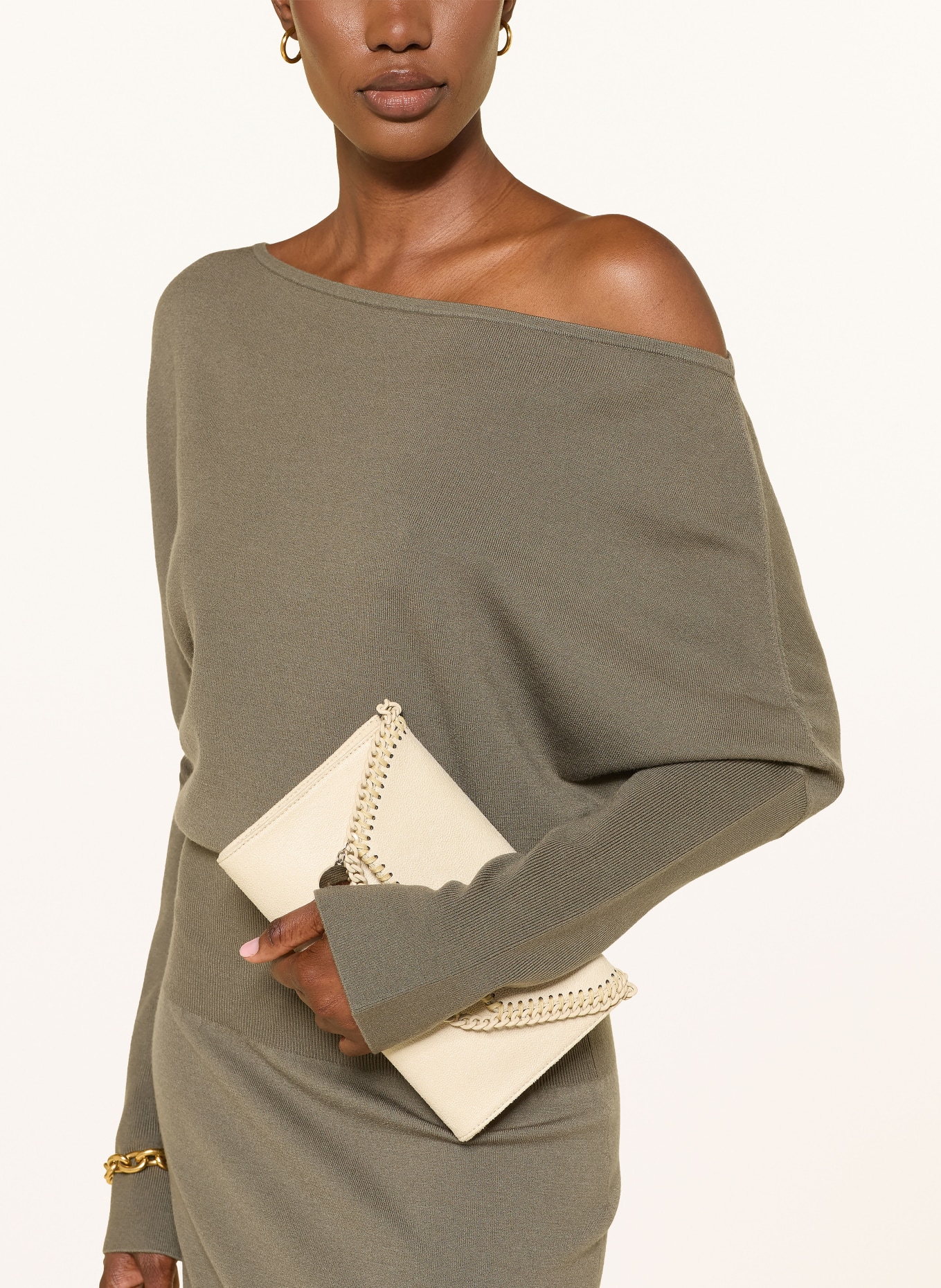 SIMKHAI JANESE Knit Dress: OLIVE