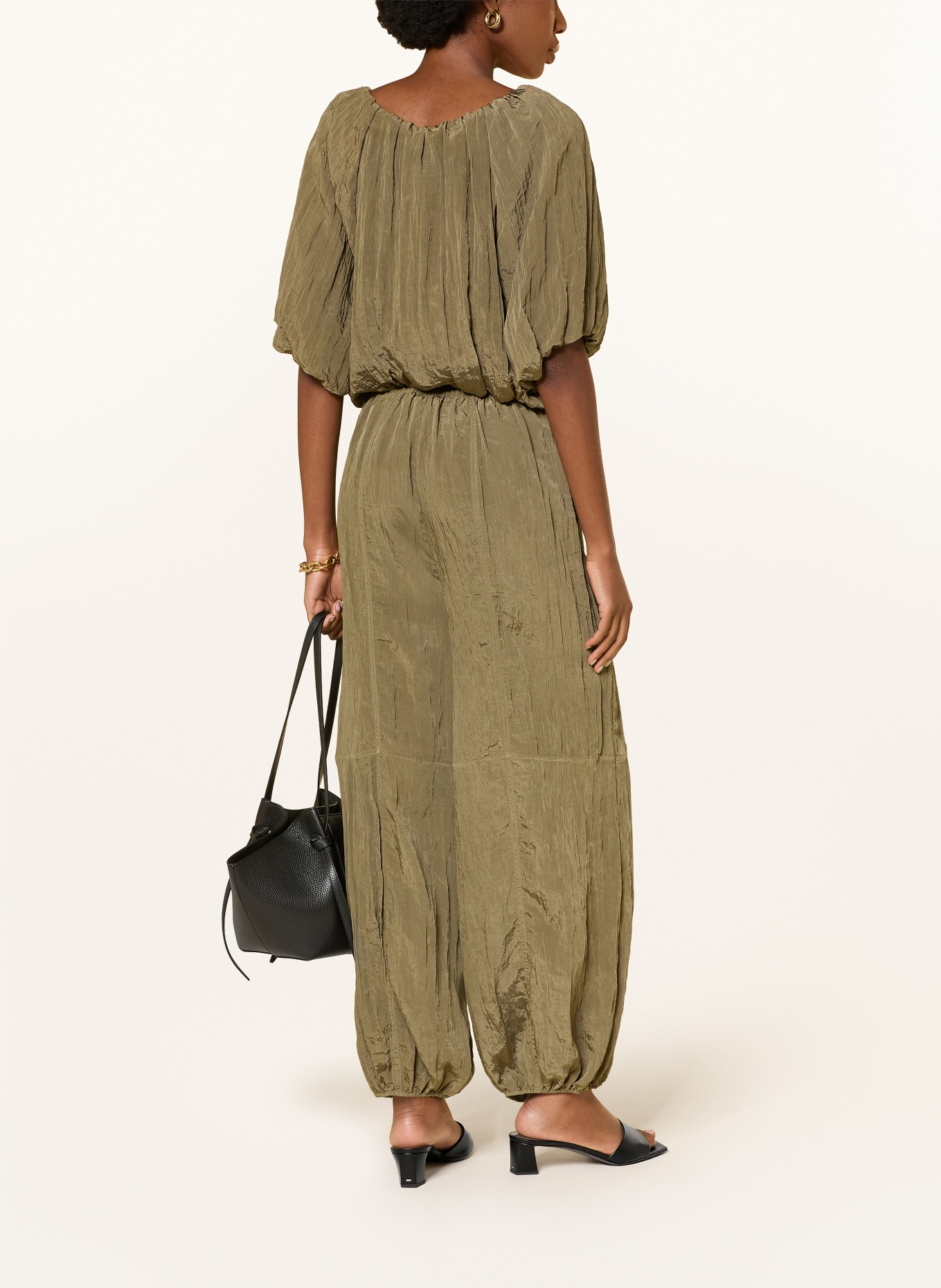 SIMKHAI ANNI Shirt blouse: OLIVE