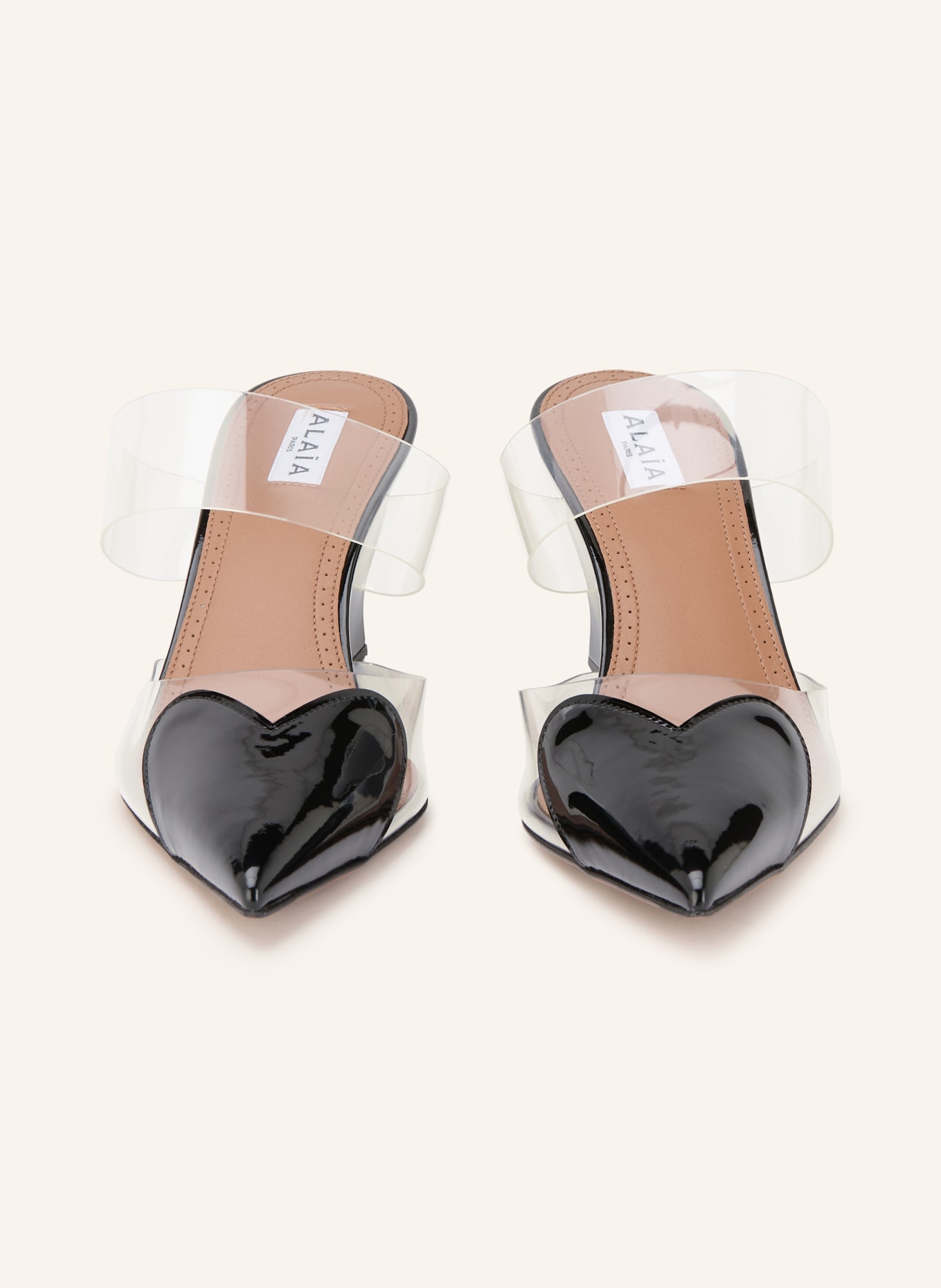 ALAÏA Wedges LE CŒUR: SCHWARZ