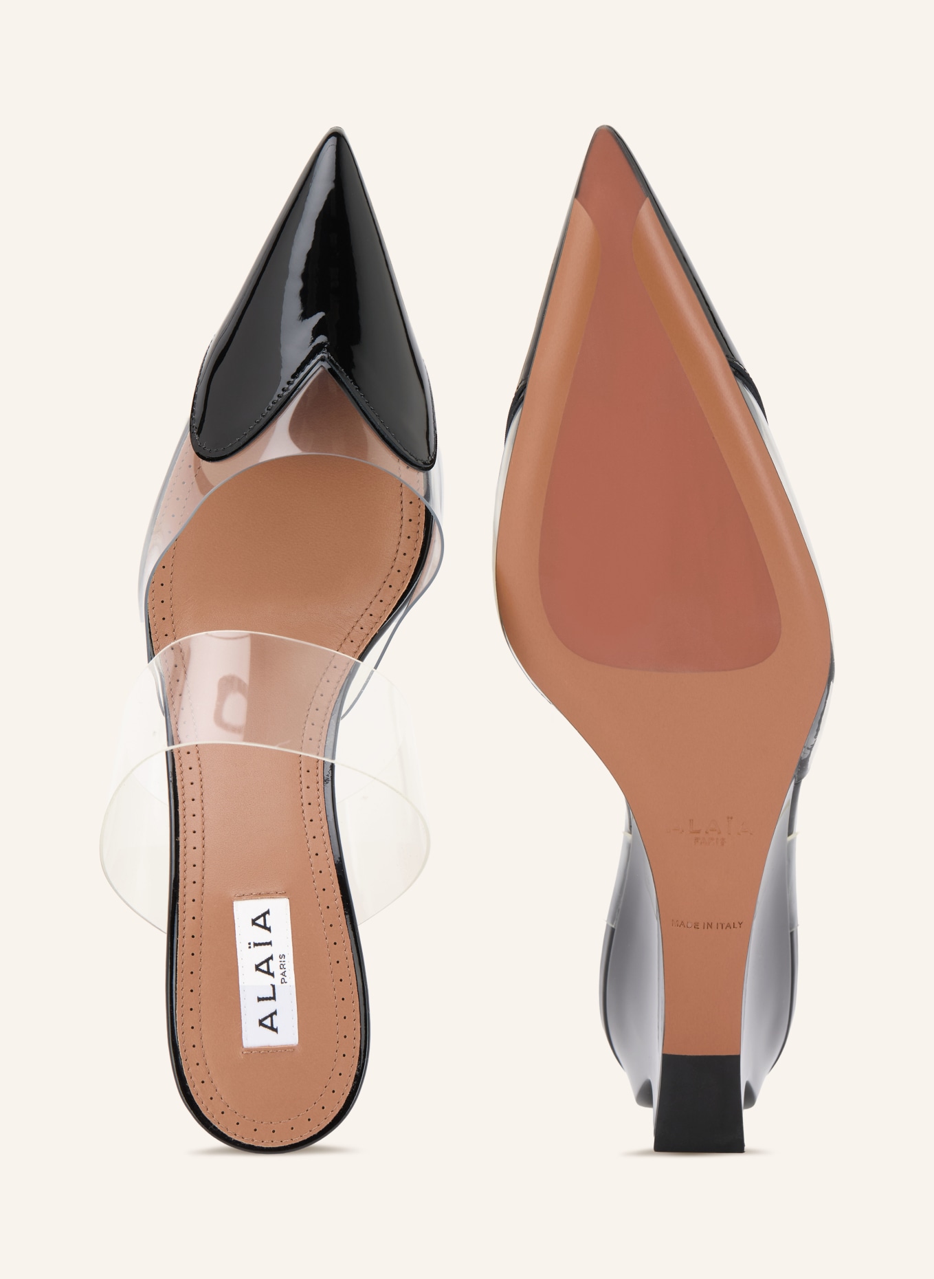 ALAÏA Wedges LE CŒUR: SCHWARZ