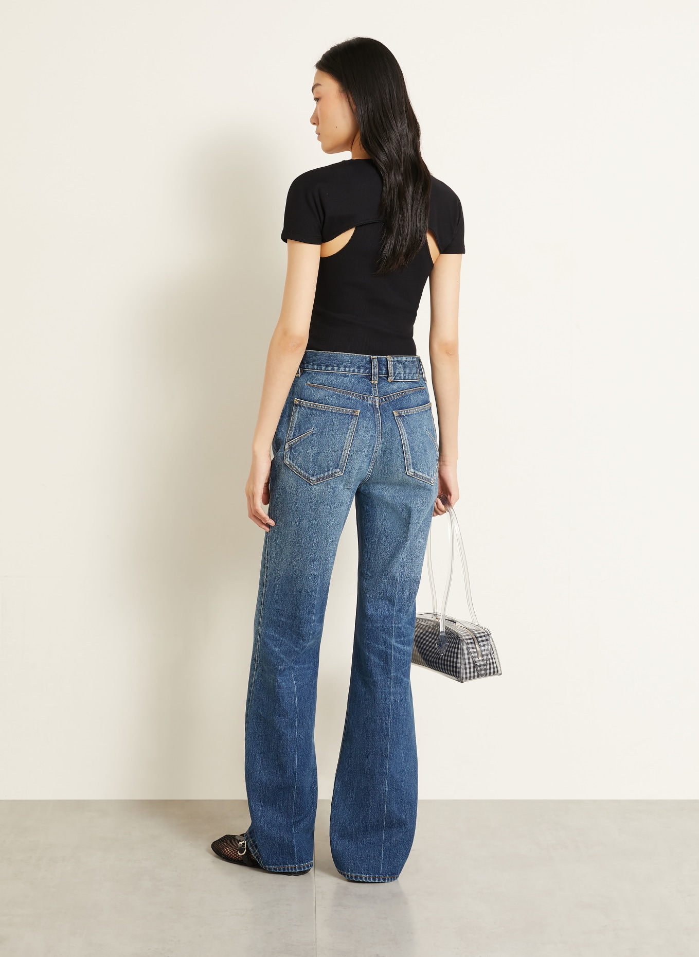 ALAÏA Top: NEGRU