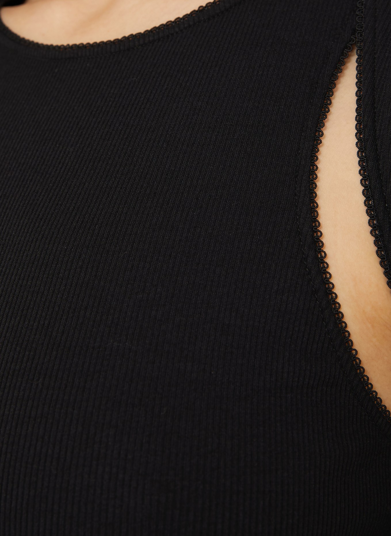ALAÏA Top: NEGRU
