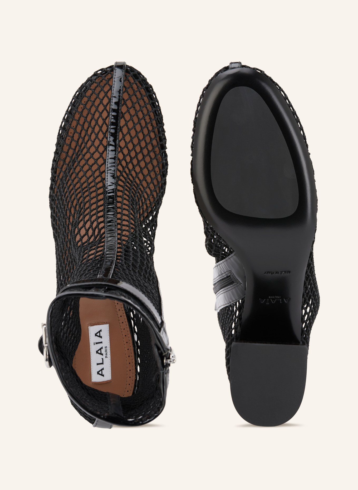 ALAÏA Stiefeletten: SCHWARZ