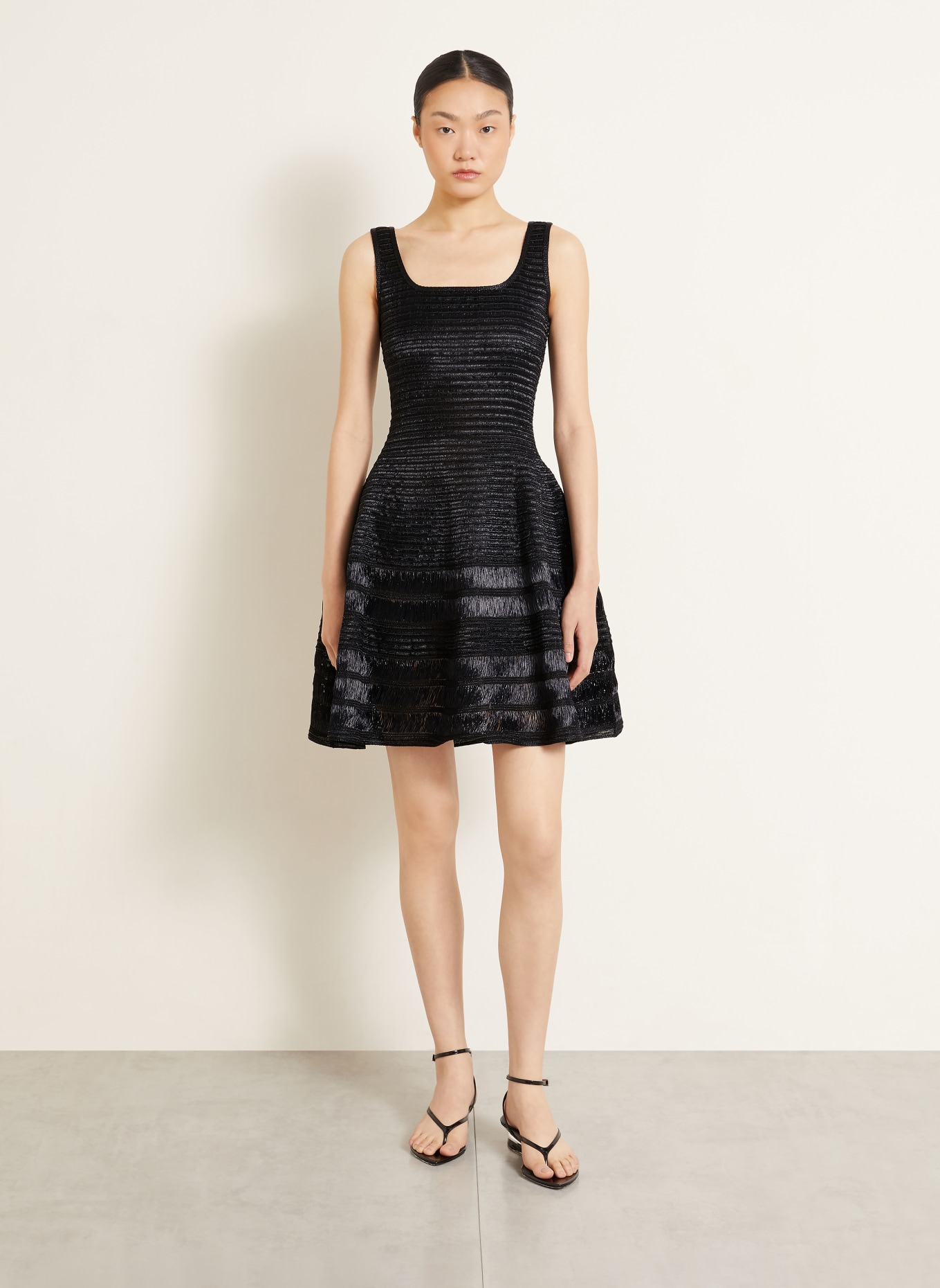 ALAÏA Rochie: NEGRU