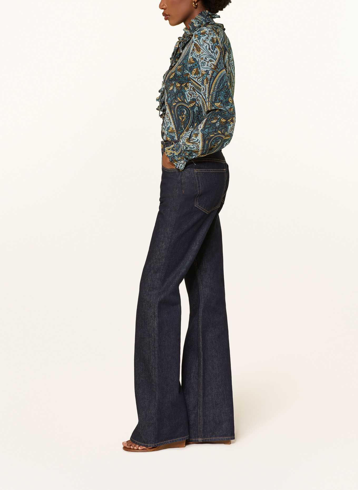ULLA JOHNSON Blugi drepți THE COLETTE: TGRS TIGRIS