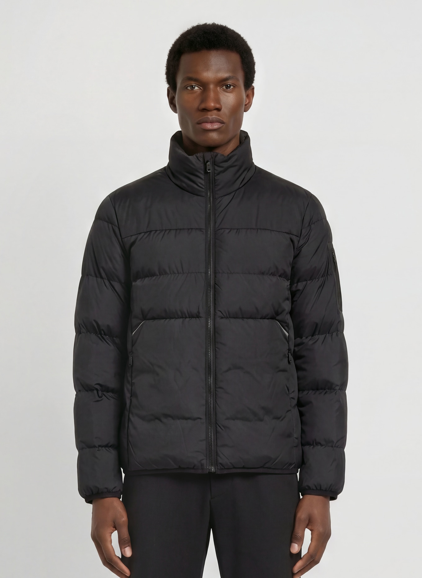 BOSS Steppjacke URBANEX: SCHWARZ