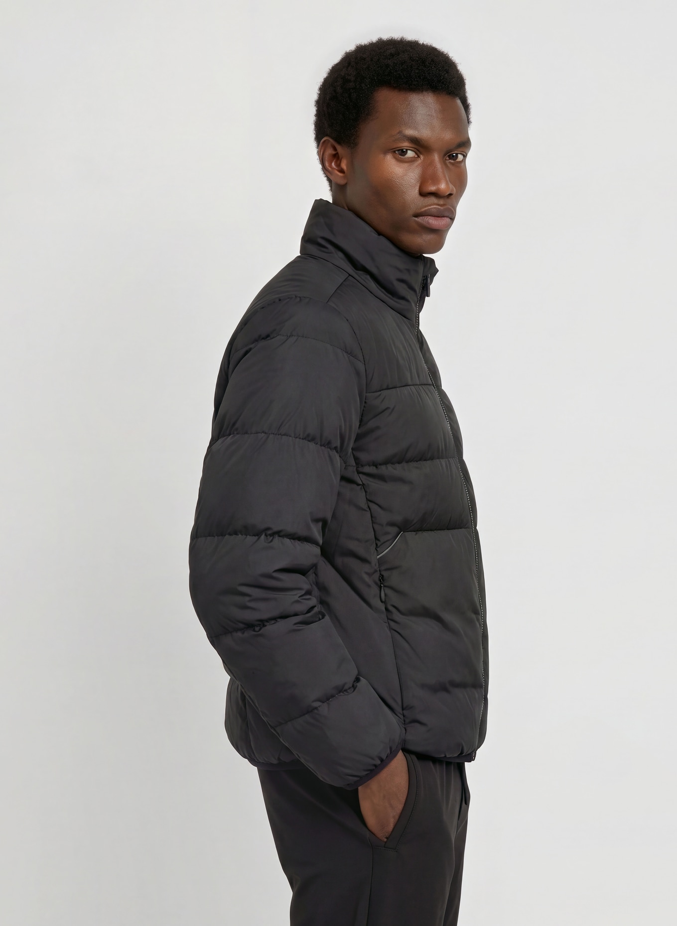 BOSS Steppjacke URBANEX: SCHWARZ