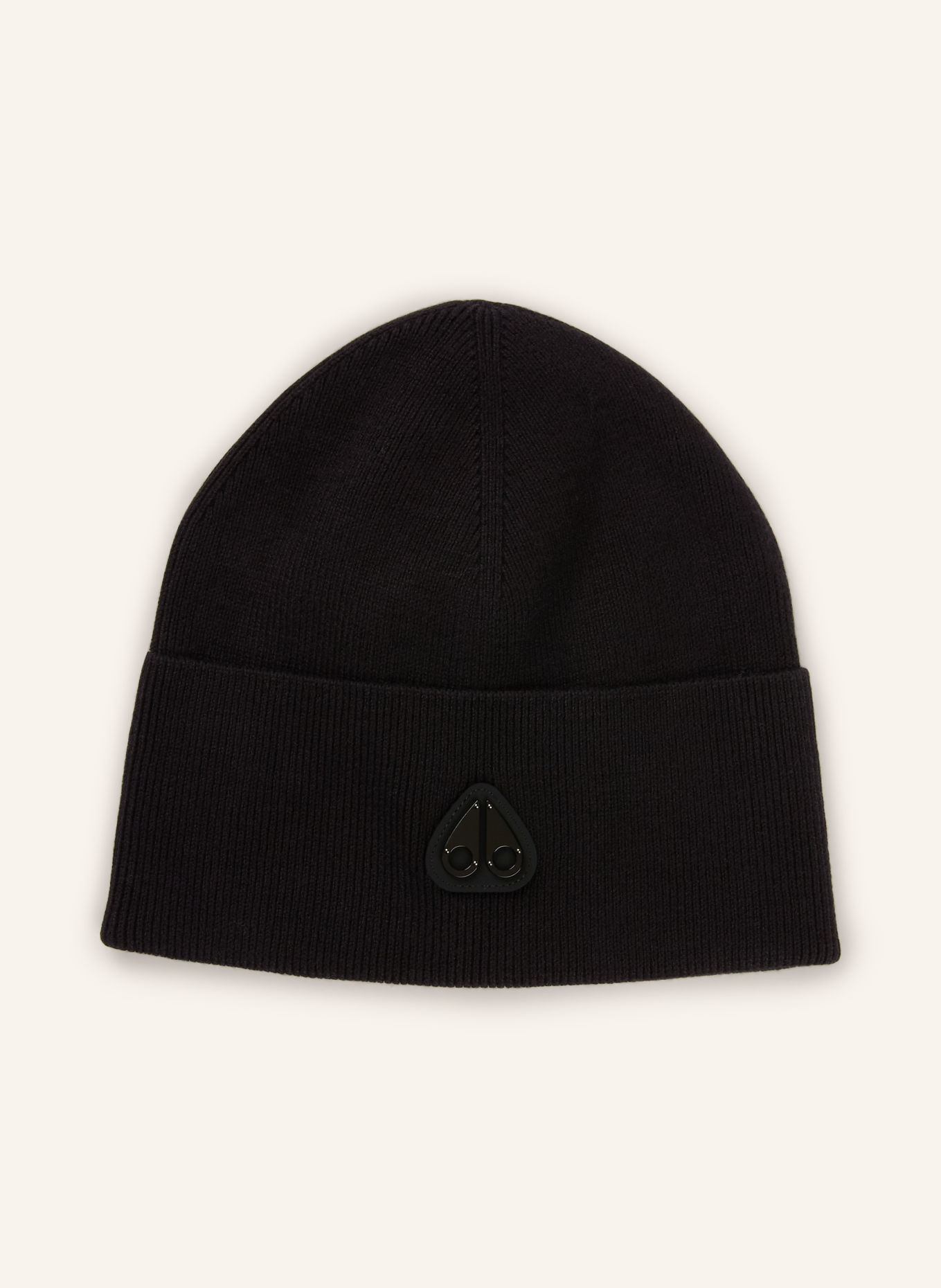 MOOSE KNUCKLES Mütze FROST: SCHWARZ