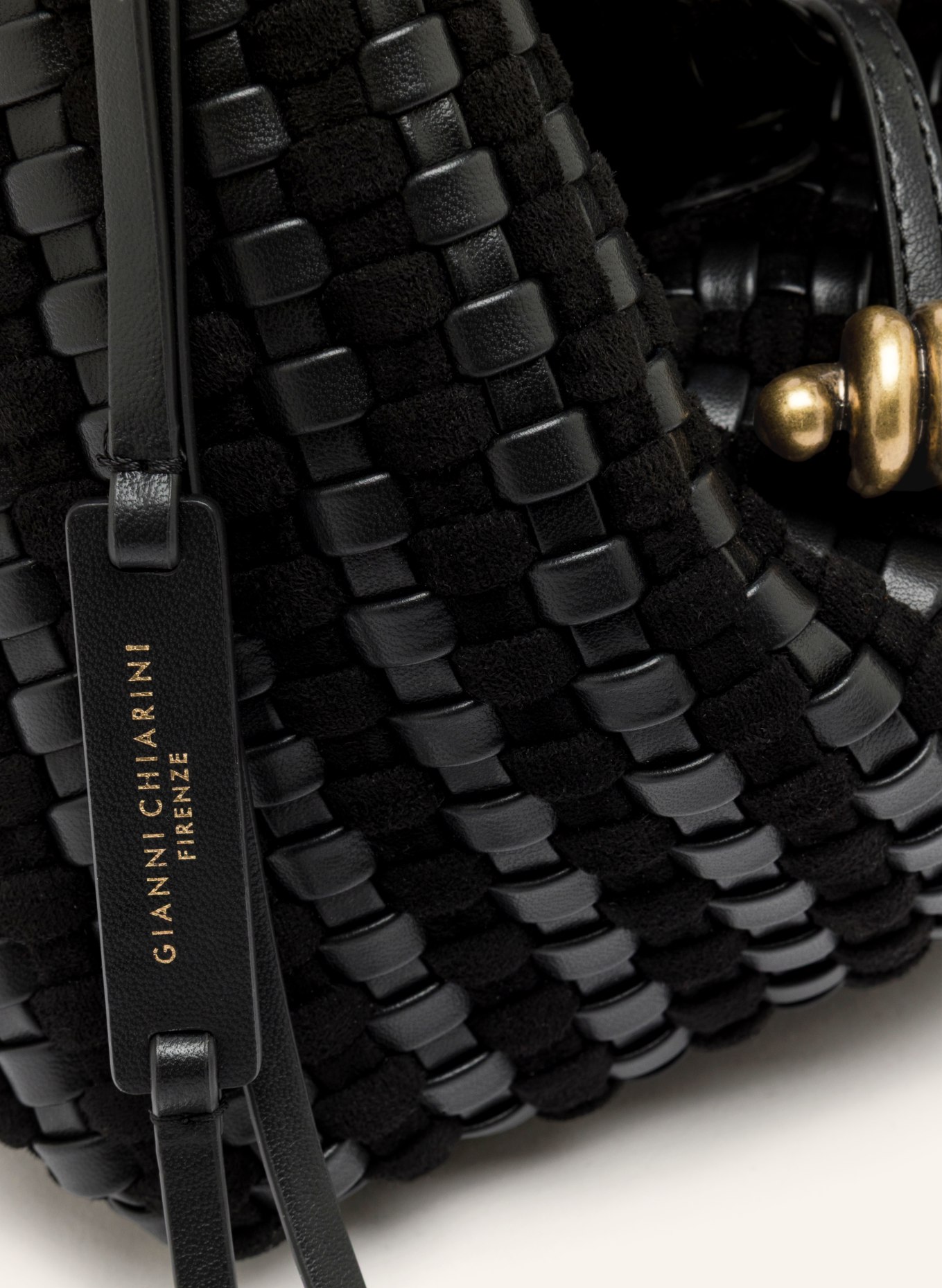 GIANNI CHIARINI Buideltas AURELIE SMALL: ZWART / GOUD