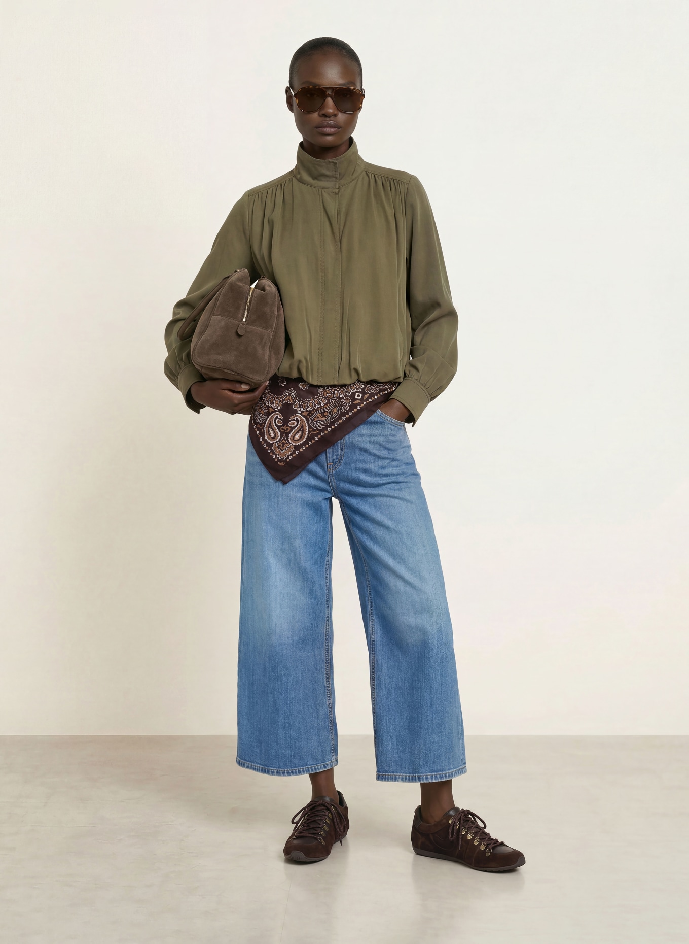 CAMBIO Jeans-Culotte ODINA: 5114 cool current