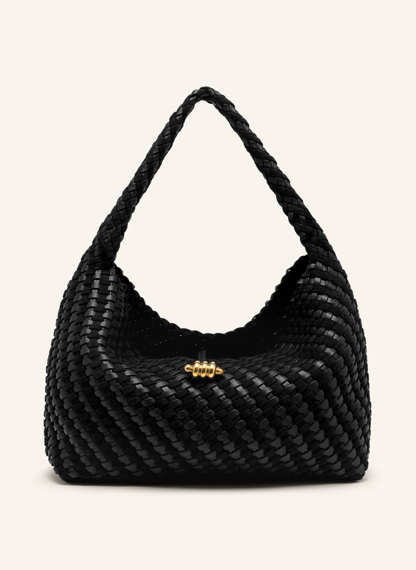 GIANNI CHIARINI Vaková kabelka AURELIE MEDIUM: ČERNÁ / ZLATÁ