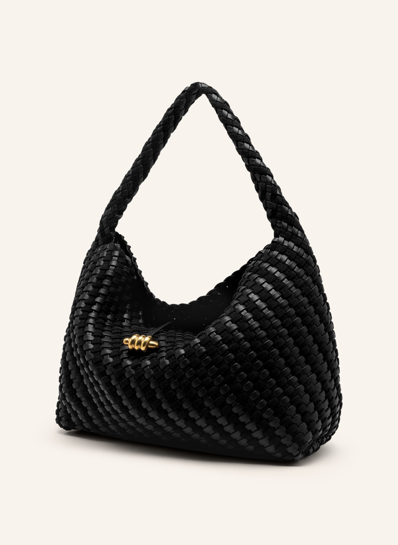GIANNI CHIARINI Vaková kabelka AURELIE MEDIUM: ČERNÁ / ZLATÁ