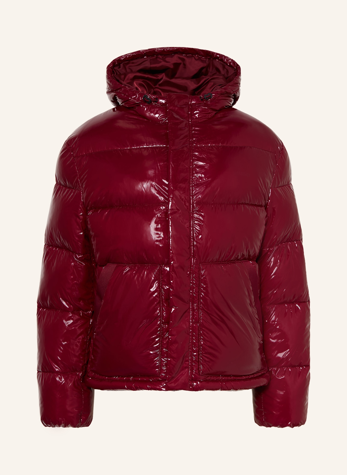 HUGO Steppjacke BAROS: DUNKELROT