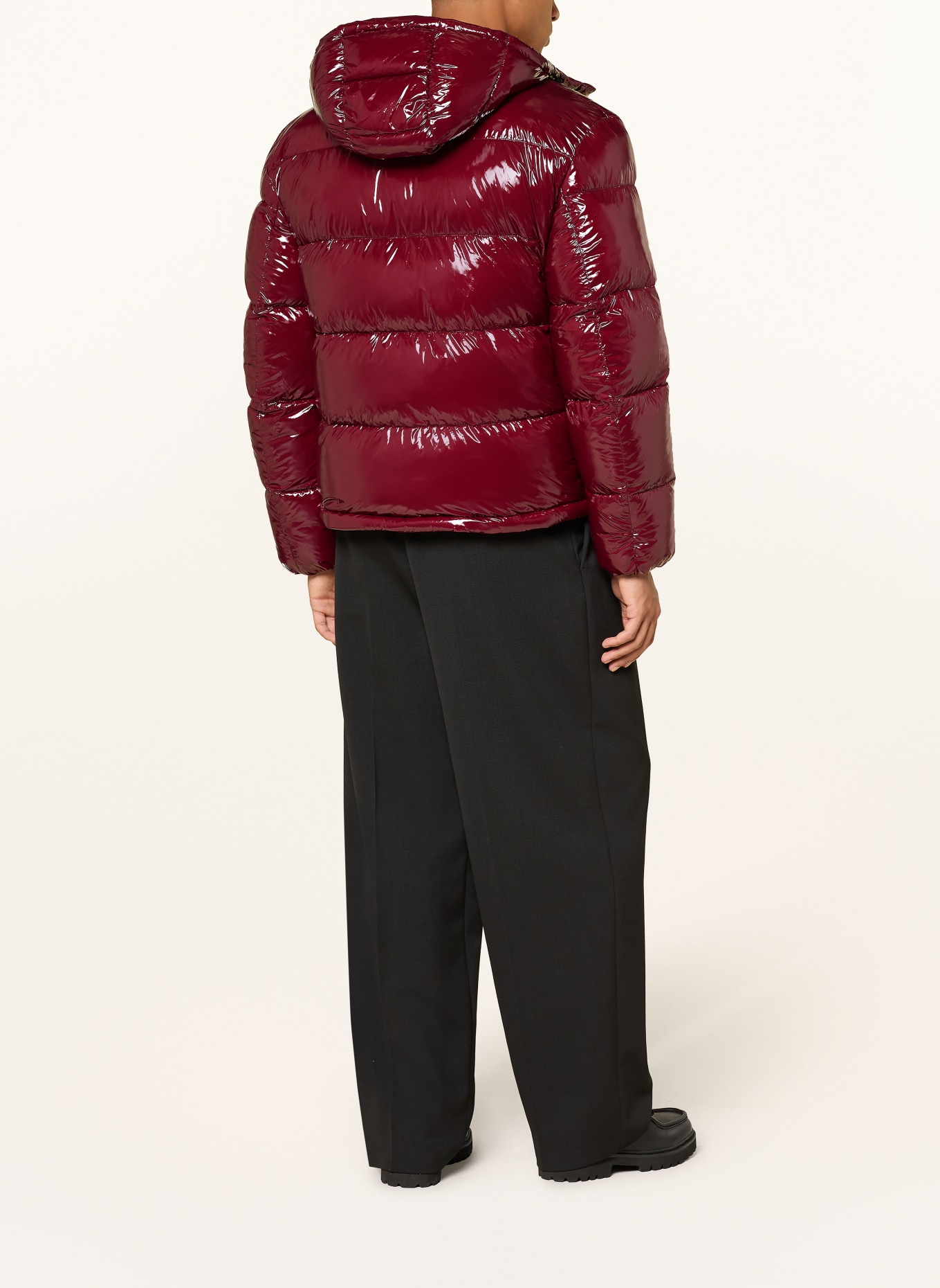 HUGO Steppjacke BAROS: DUNKELROT