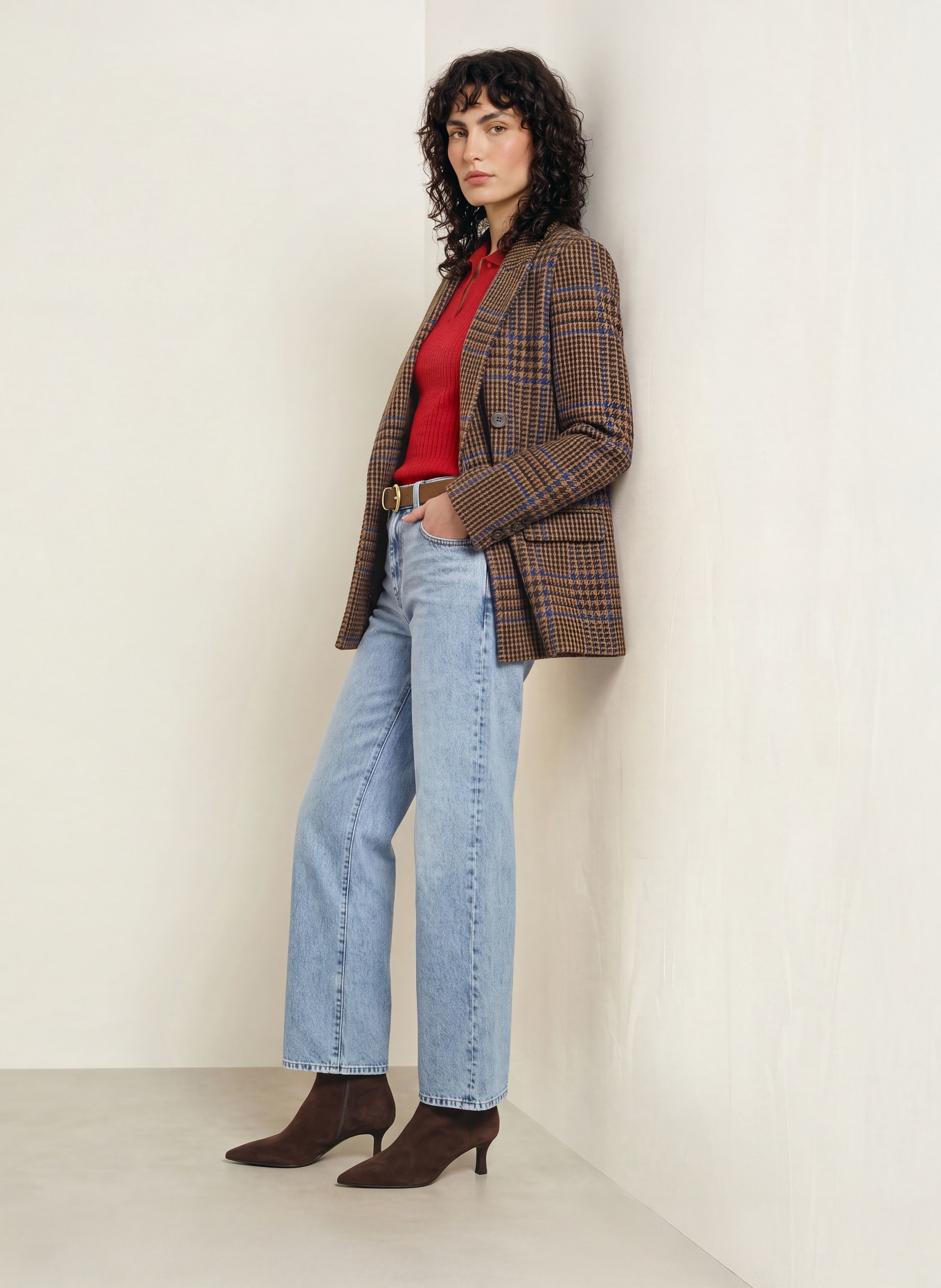 AG Jeans Wide Leg Jeans ADRIA: BARC BARRIC