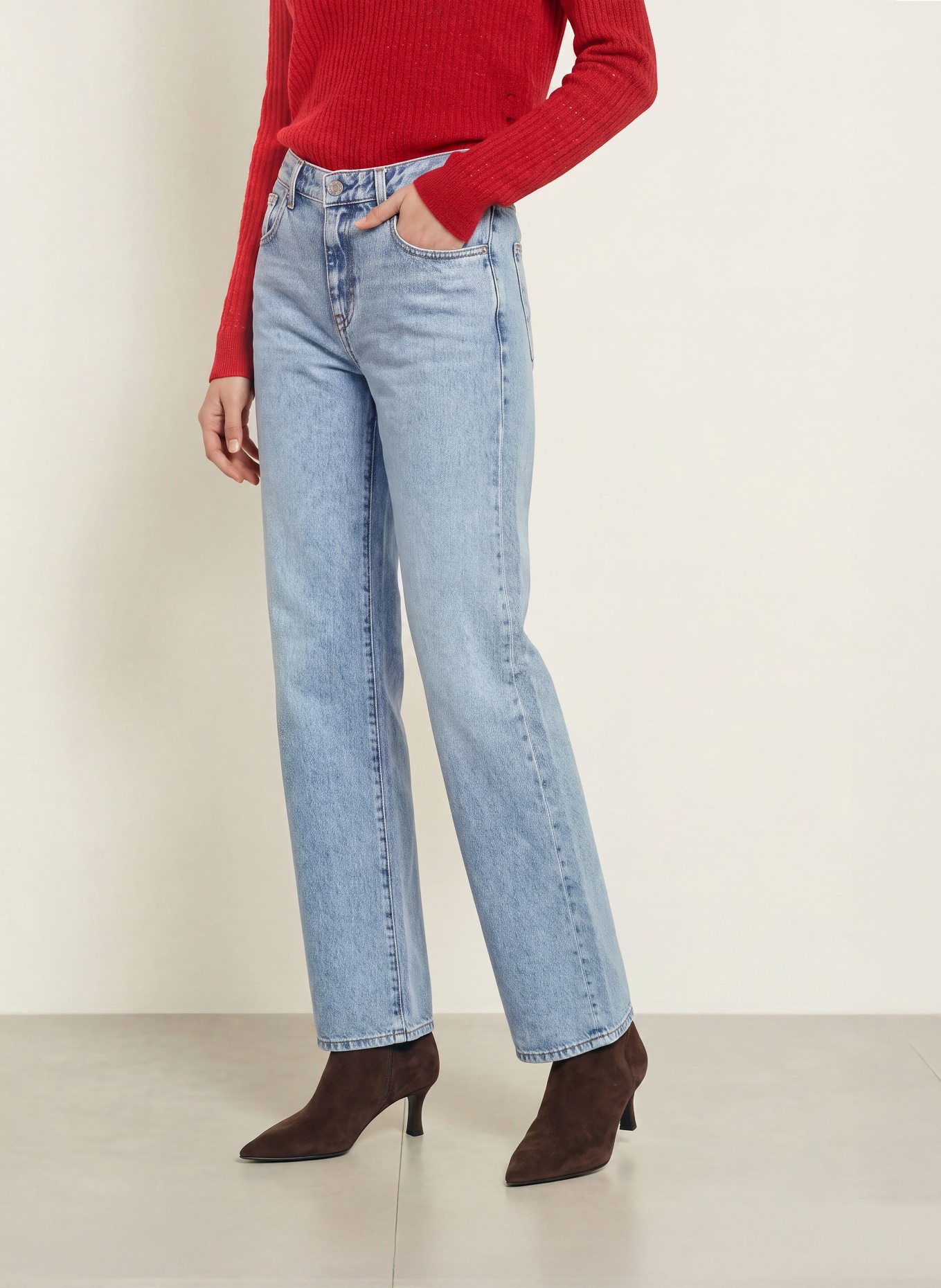 AG Jeans Wide Leg Jeans ADRIA: BARC BARRIC