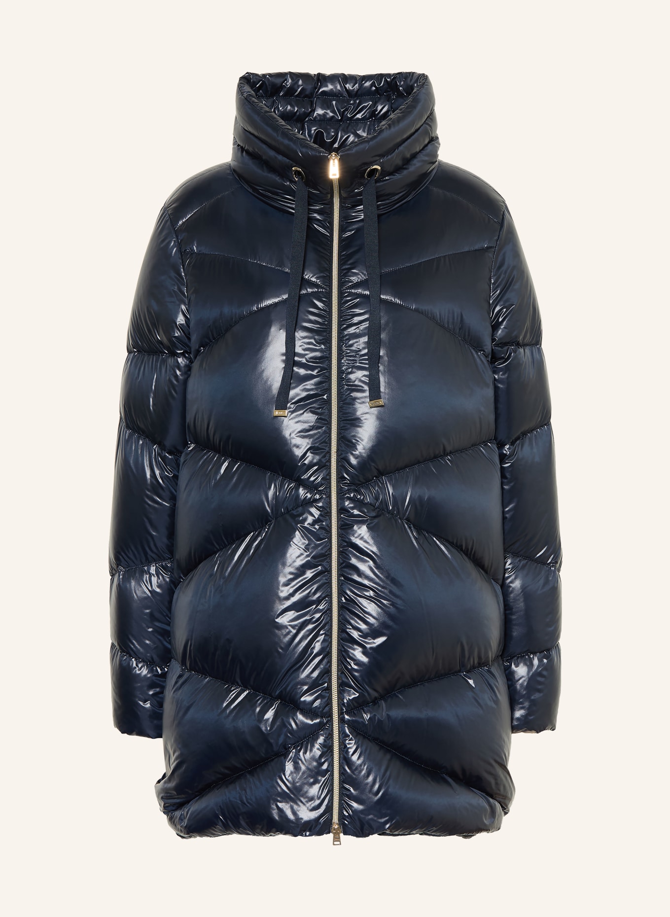 HERNO Lightweight donsmantel: DONKERBLAUW