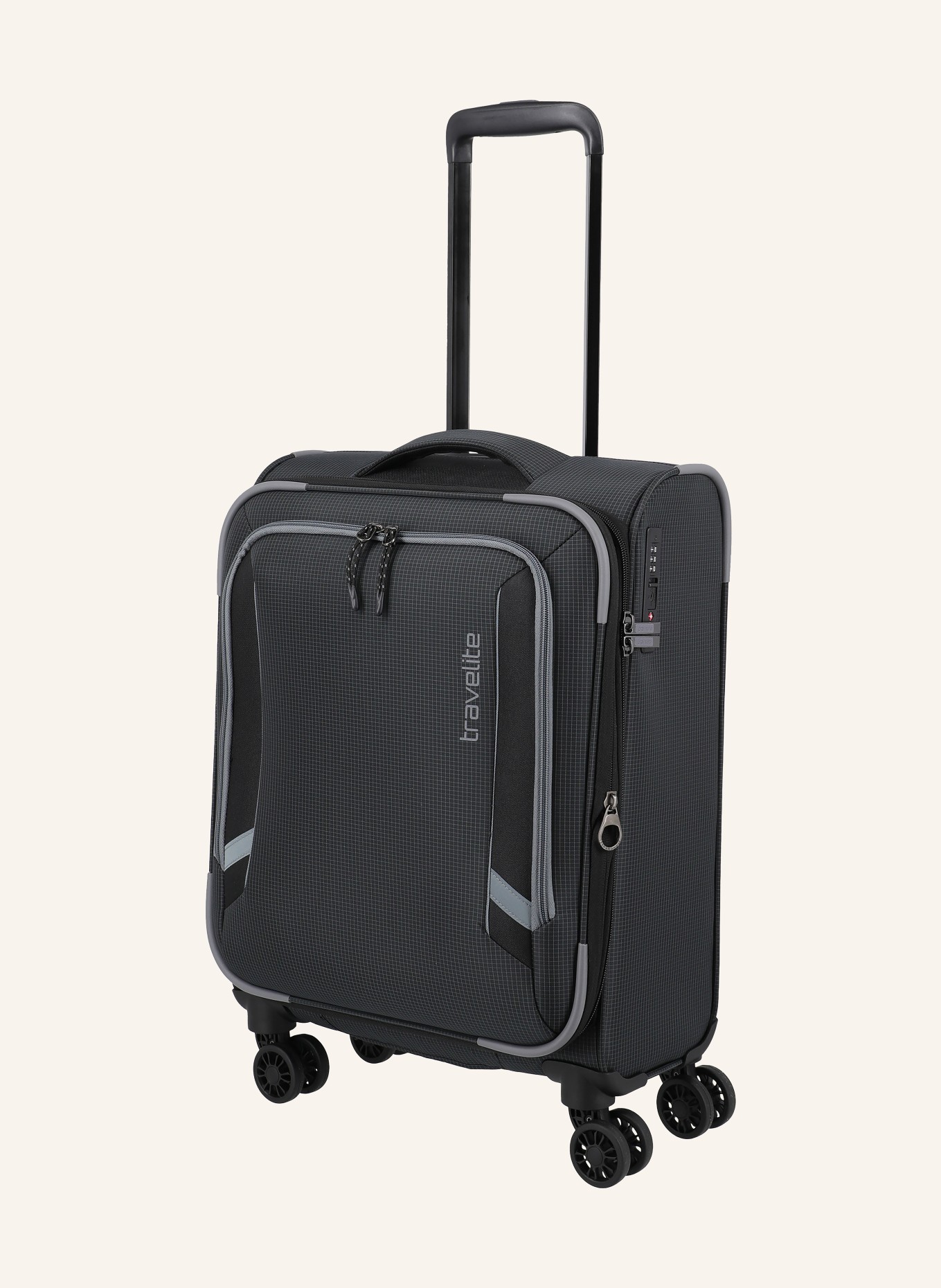 travelite Trolley CORSIICA SMALL: ZWART