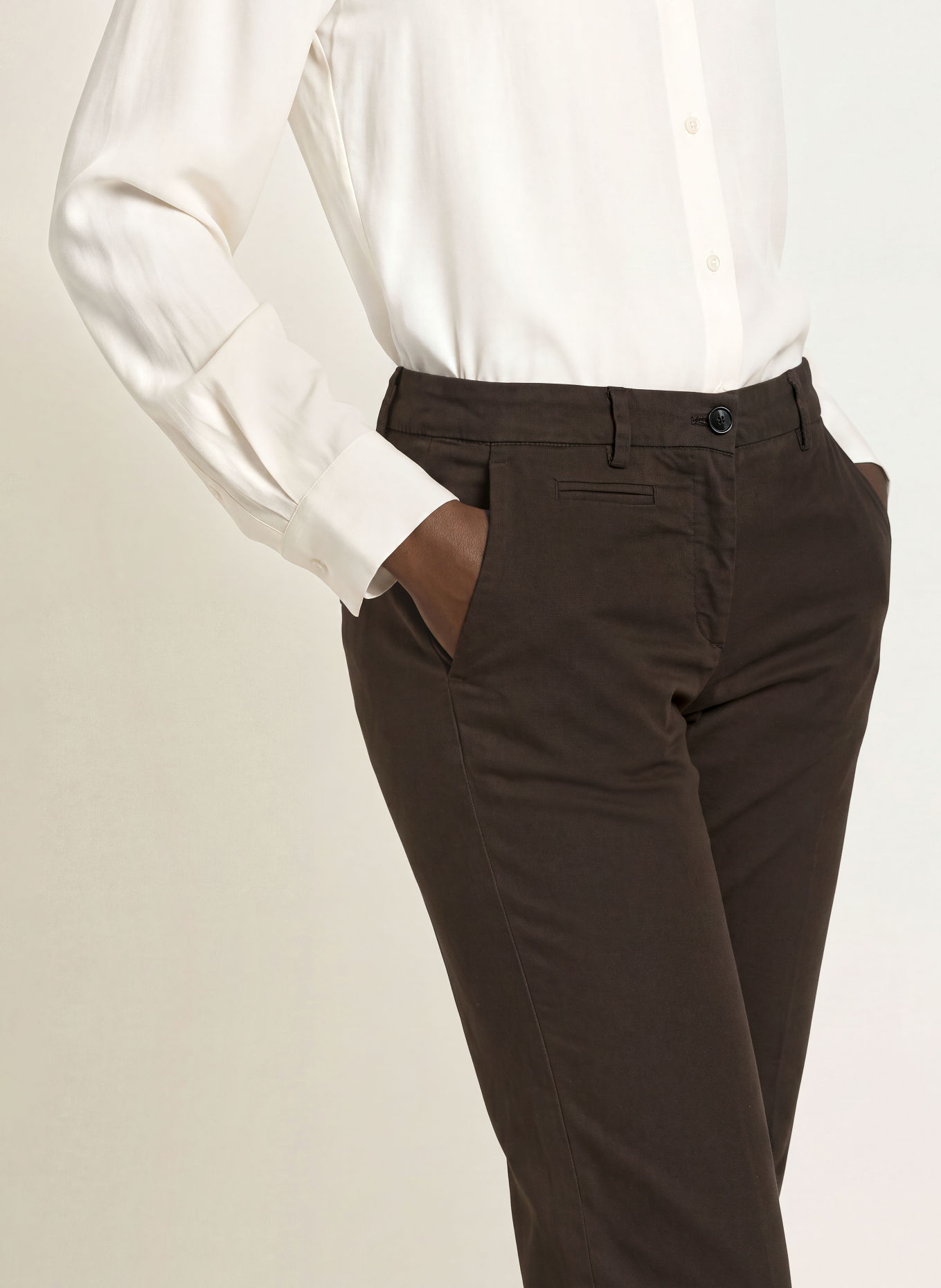 MASON'S Trousers NEW YORK: 101 dunkelbraun