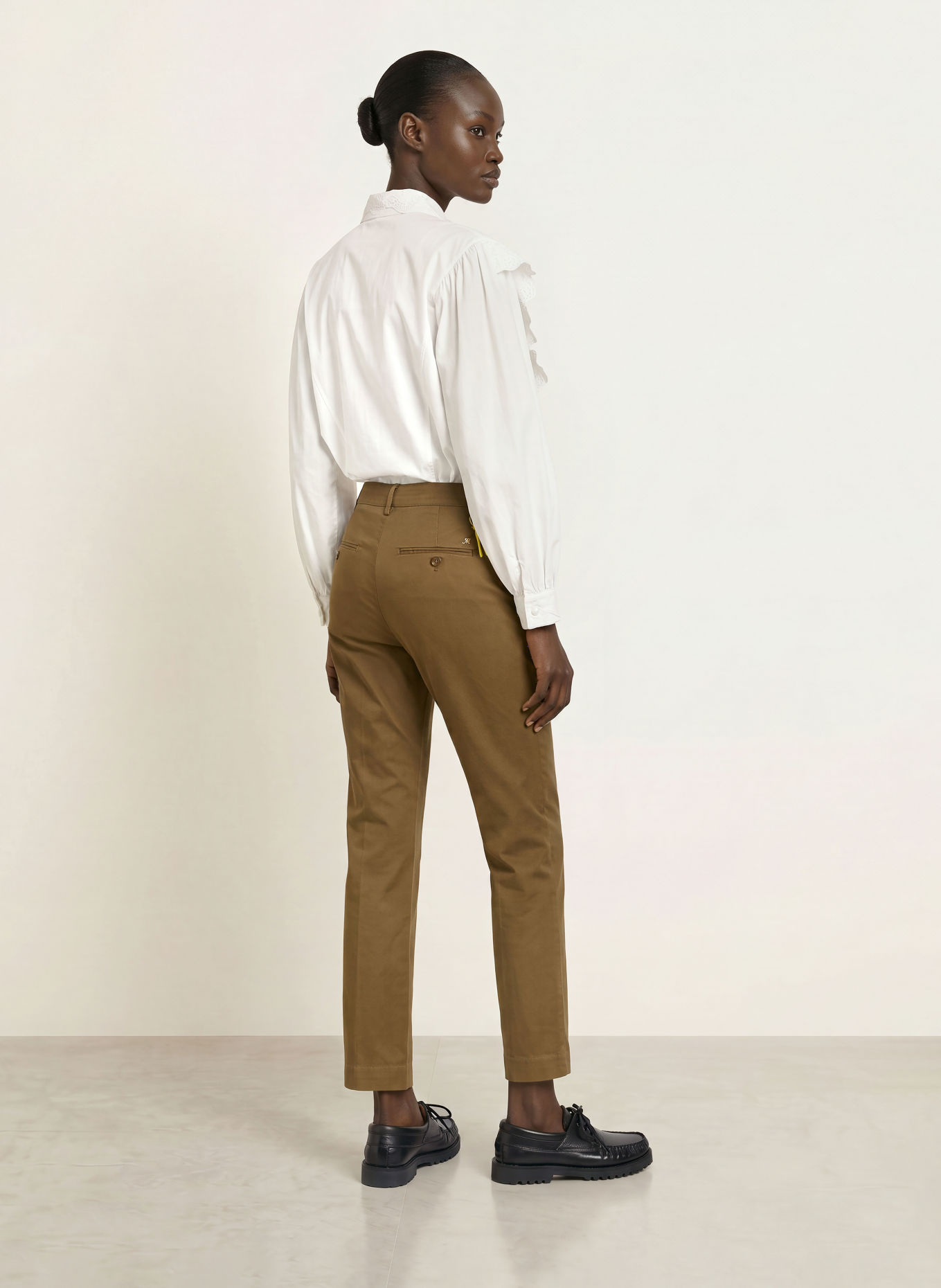 MASON'S Trousers NEW YORK: BROWN