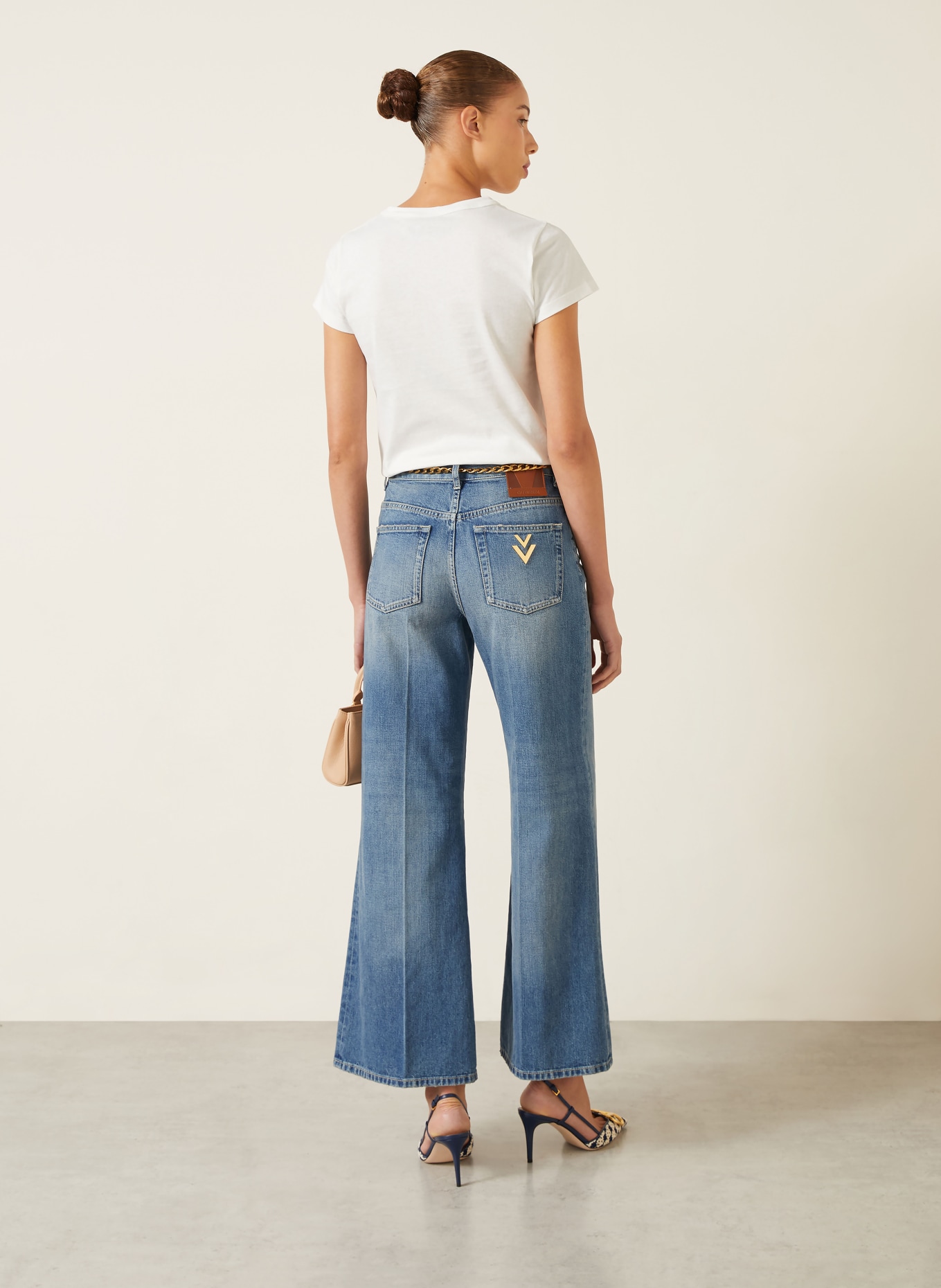VALENTINO Tricou: ALB