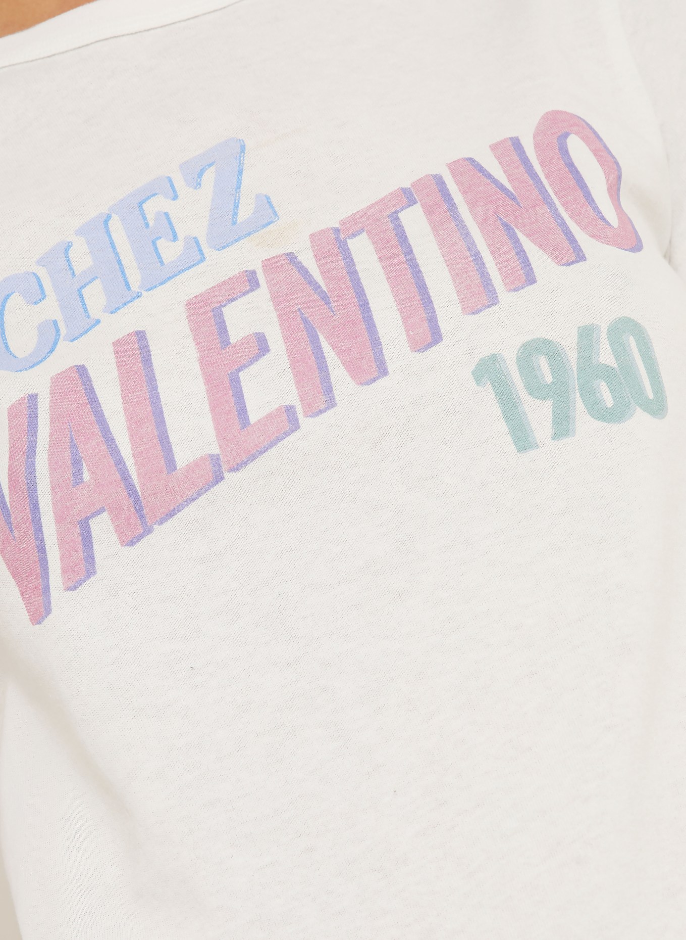 VALENTINO Tricou: ALB