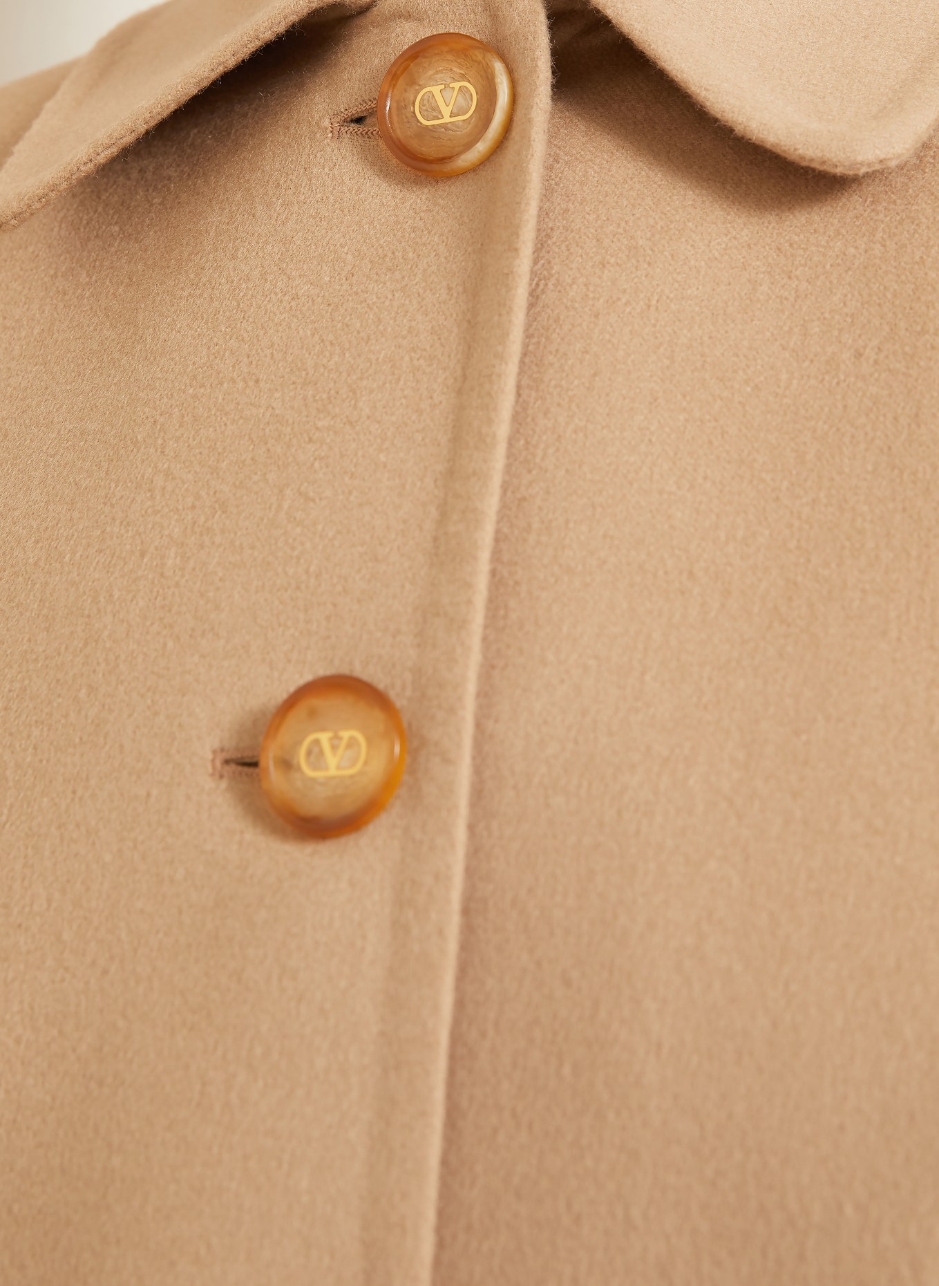 VALENTINO SOLID Jacket: BEIGE