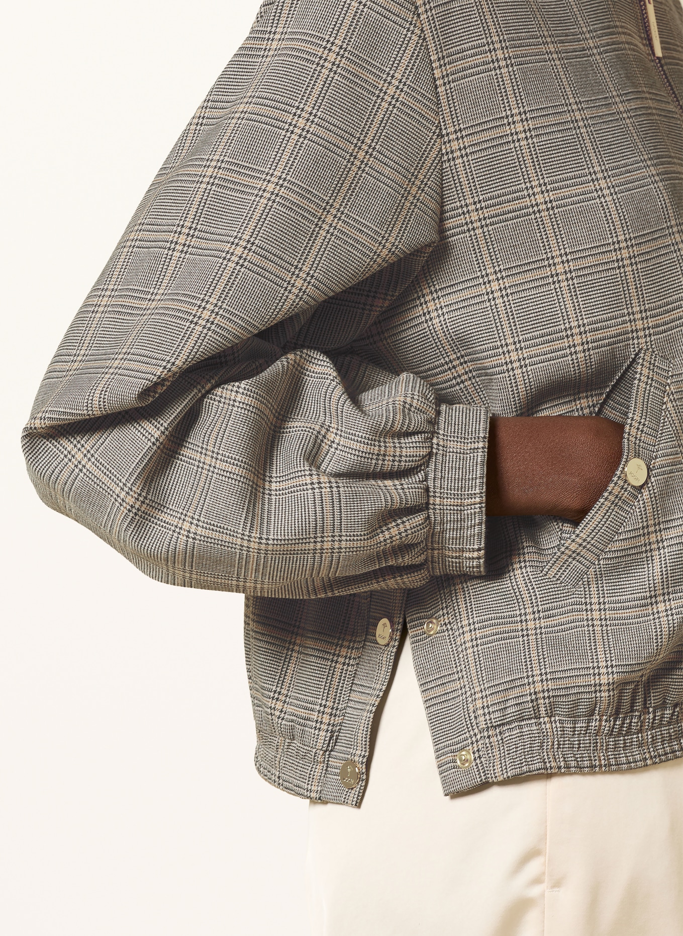 JOOP! Blouson JULE: BEIGE / DUNKELBRAUN