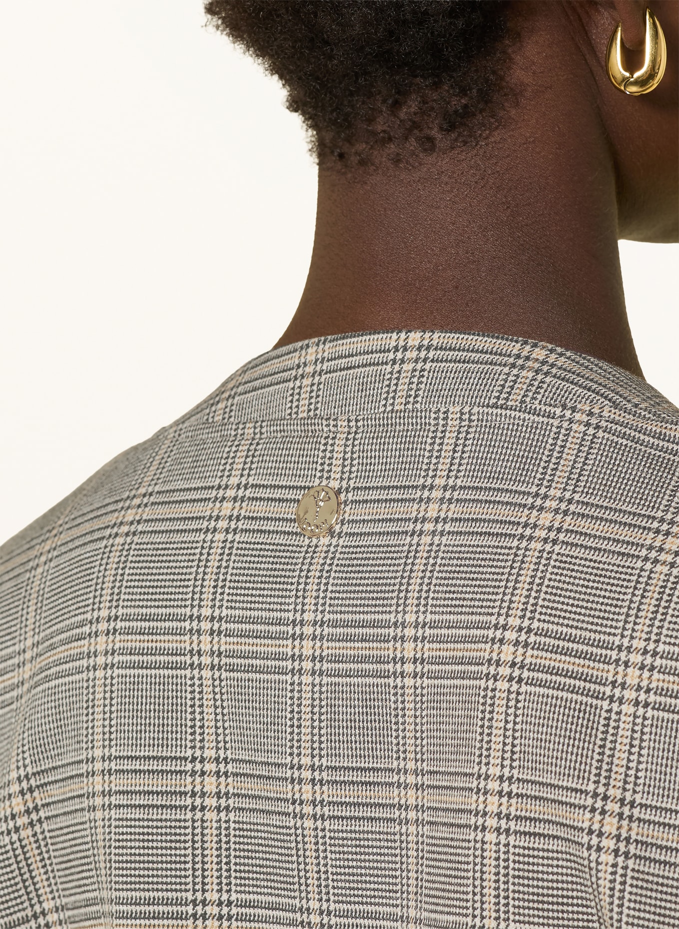 JOOP! Blouson JULE: BEIGE / DUNKELBRAUN