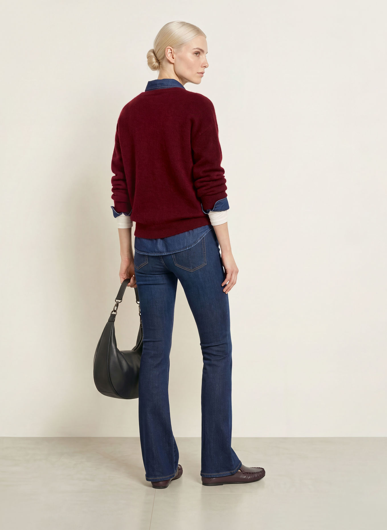 nine:inthe:morning Flared Jeans AMELIE: BV18