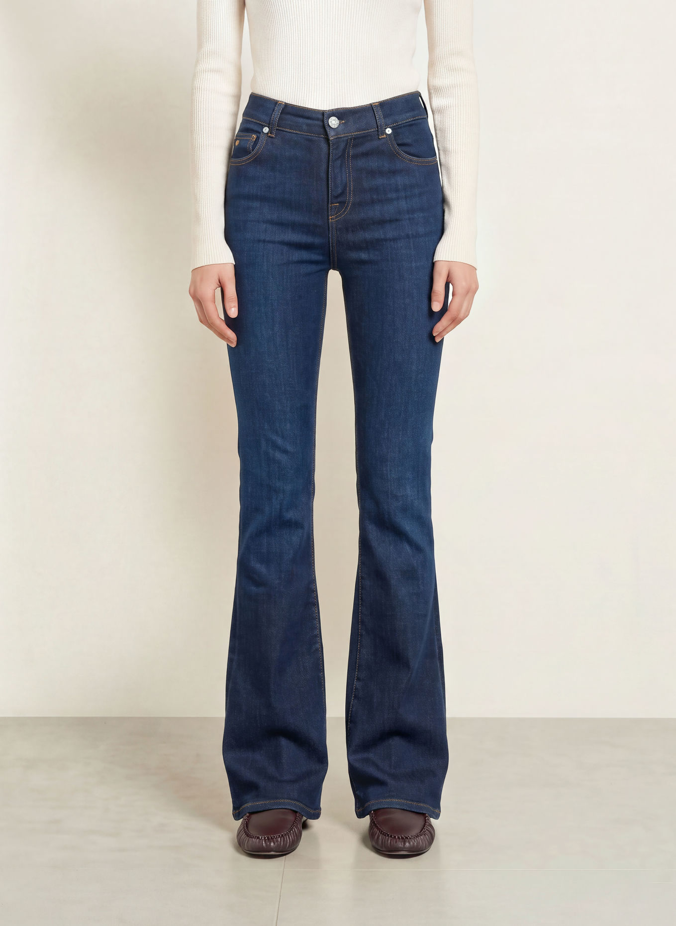 nine:inthe:morning Flared Jeans AMELIE: BV18
