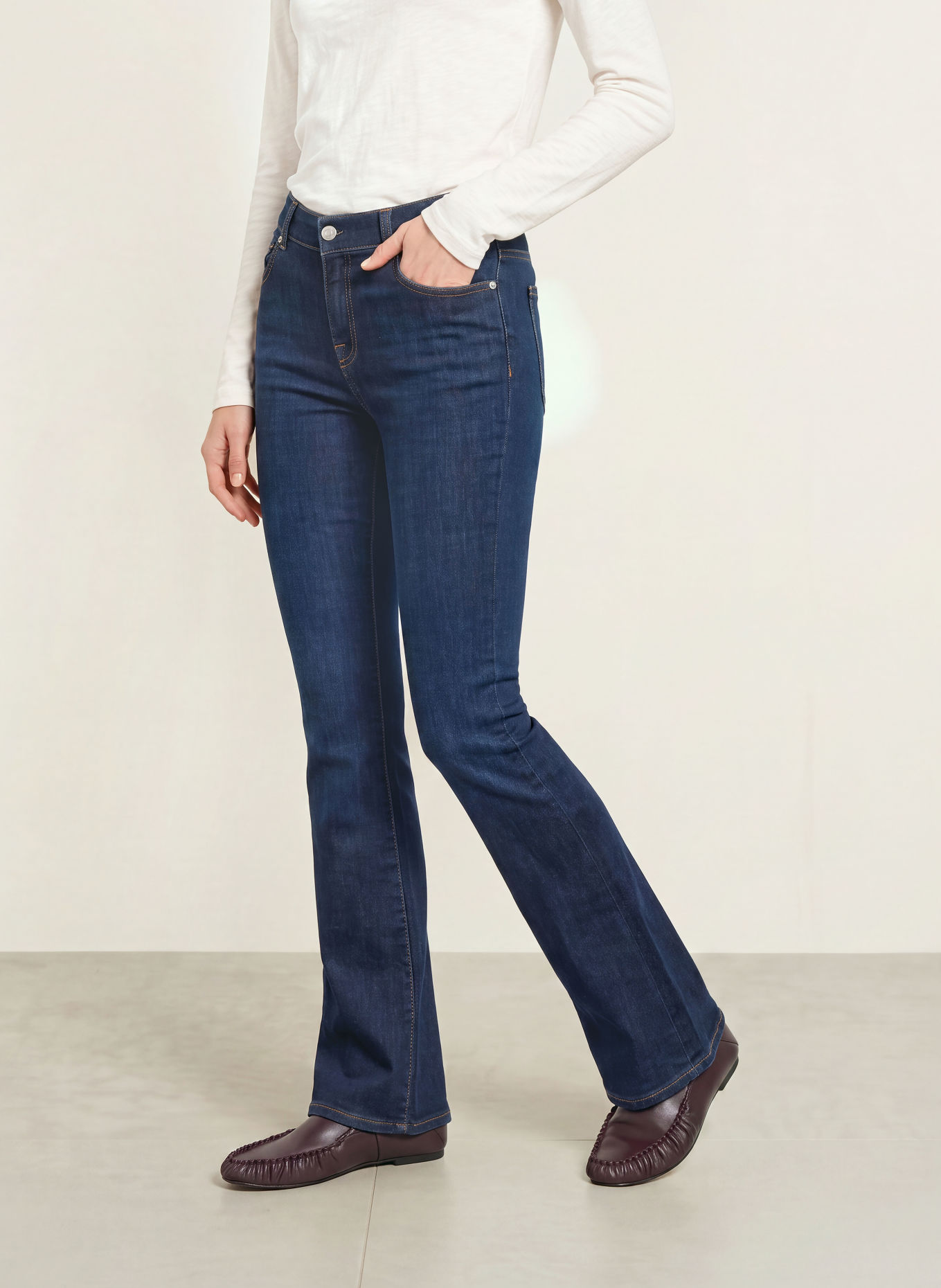 nine:inthe:morning Flared Jeans AMELIE: BV18