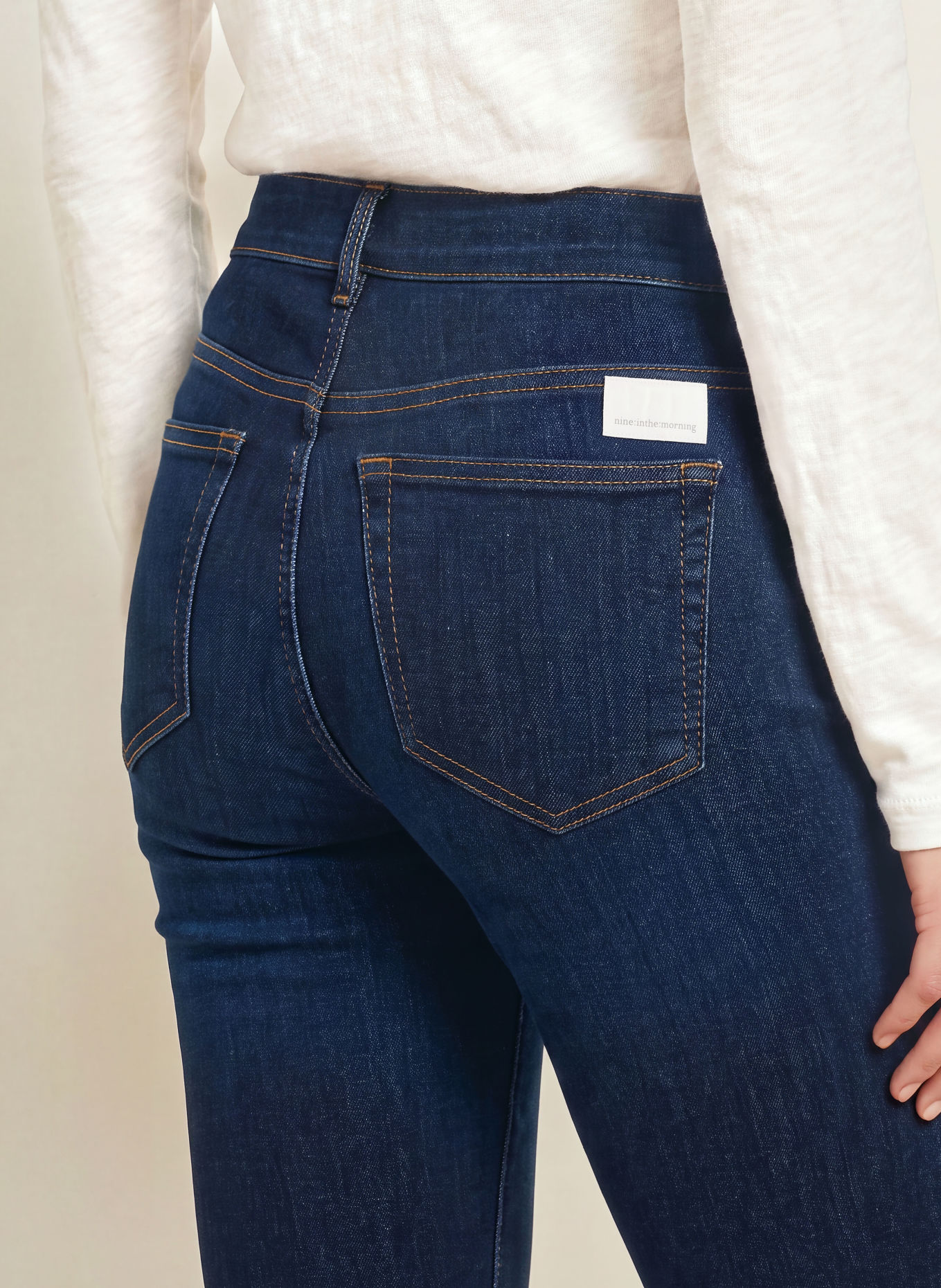 nine:inthe:morning Flared Jeans AMELIE: BV18